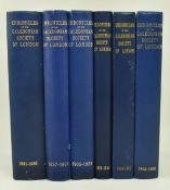 THE CHRONICLES OF THE CALEDONIAN SOCIETY, LONDON. 6 VOLUMES