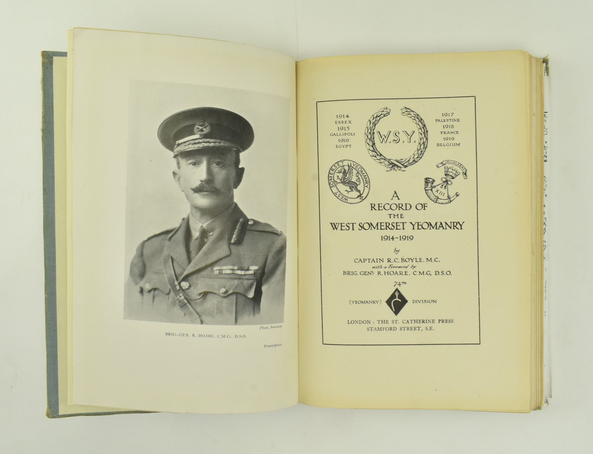 MILITARY WW1 HISTORY. COLLECTION OF 12 WORKS ON BRITISH ARMY - Image 9 of 9