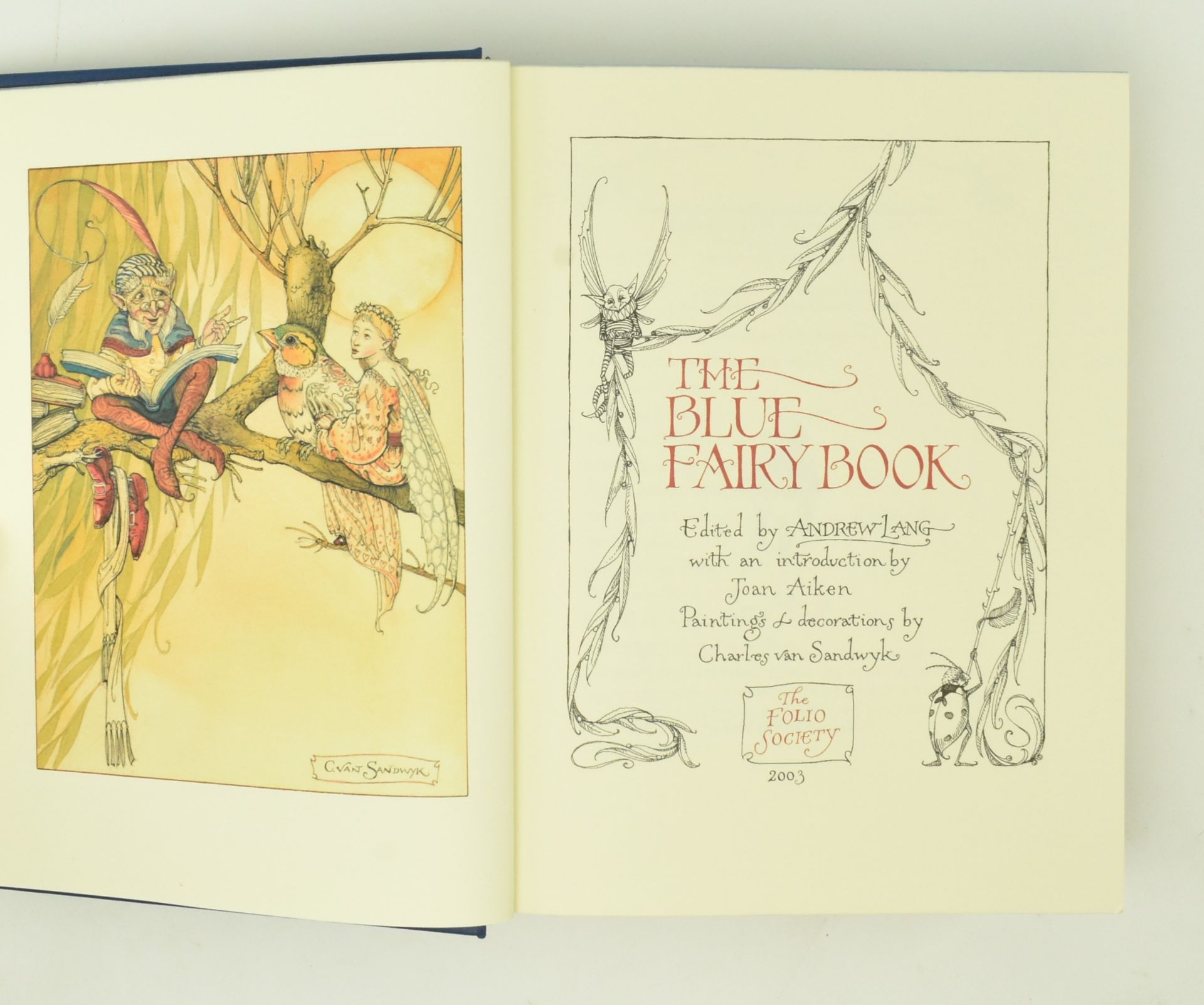 FOLIO SOCIETY. ANDREW LANG'S BLUE FAIRY BOOK FIRST PRINTING - Image 3 of 6