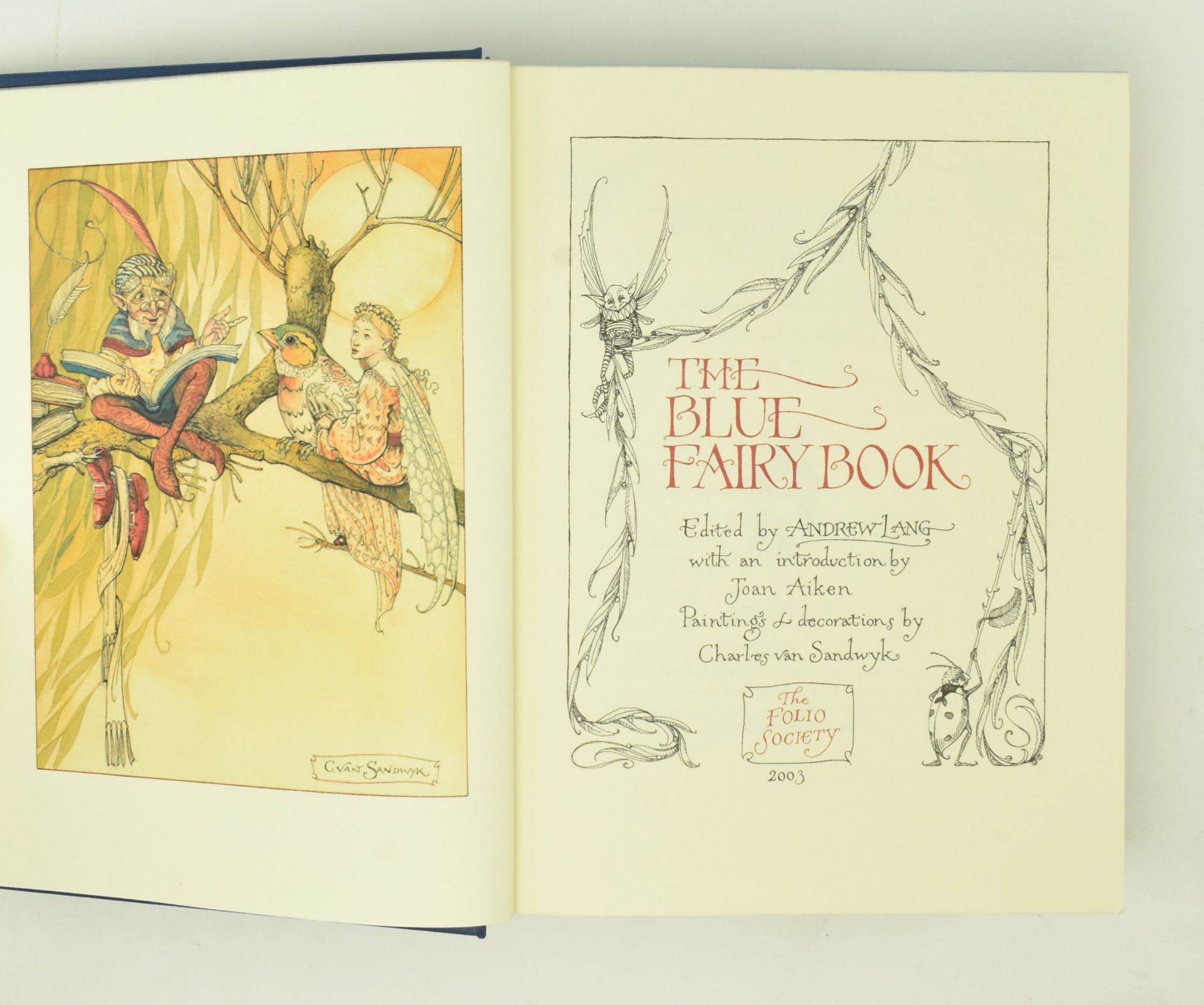 FOLIO SOCIETY. ANDREW LANG'S BLUE FAIRY BOOK FIRST PRINTING - Bild 3 aus 6