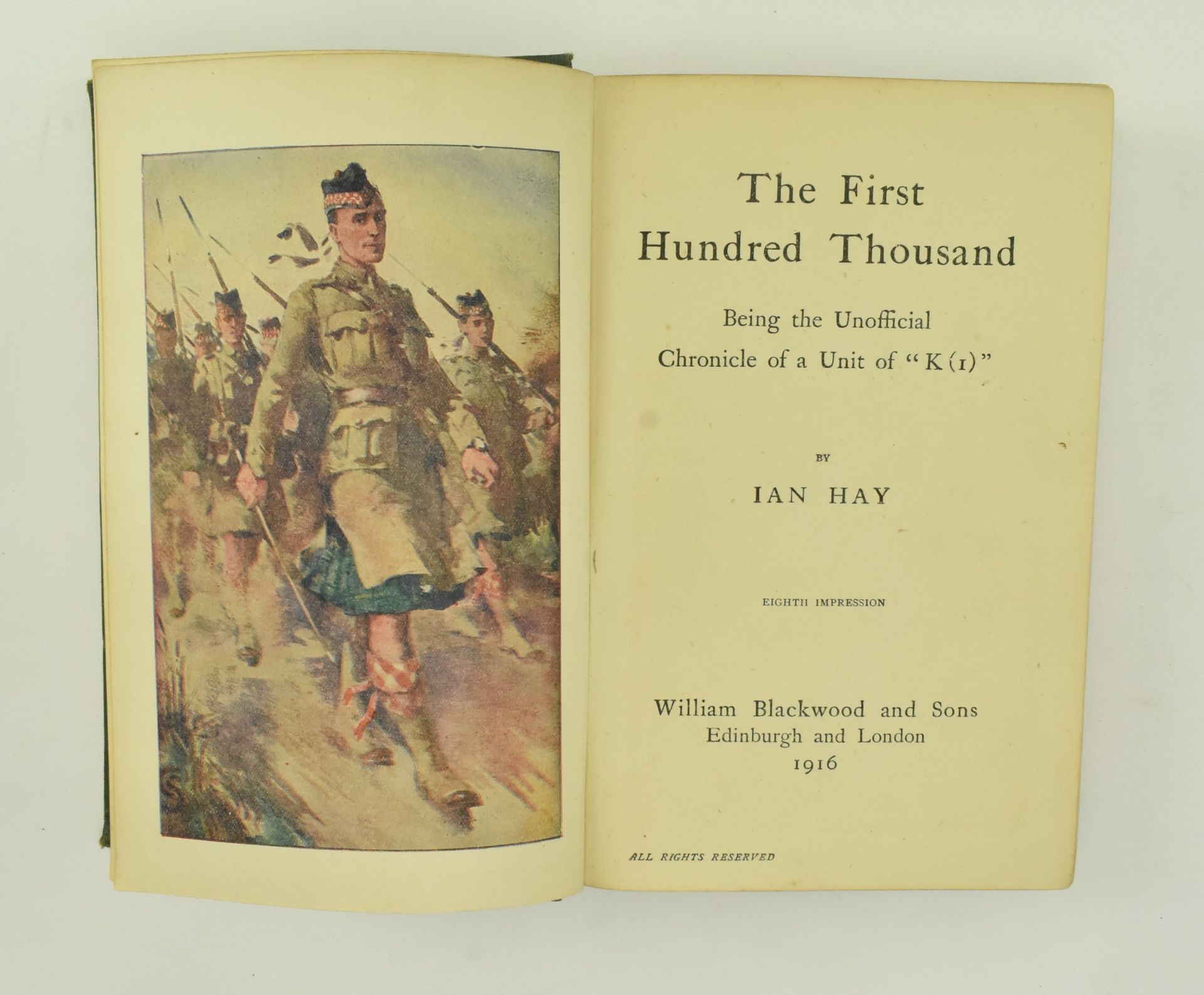 MILITARY & WW1 INTEREST. COLLECTION OF CLOTHBOUND BOOKS - Image 10 of 10