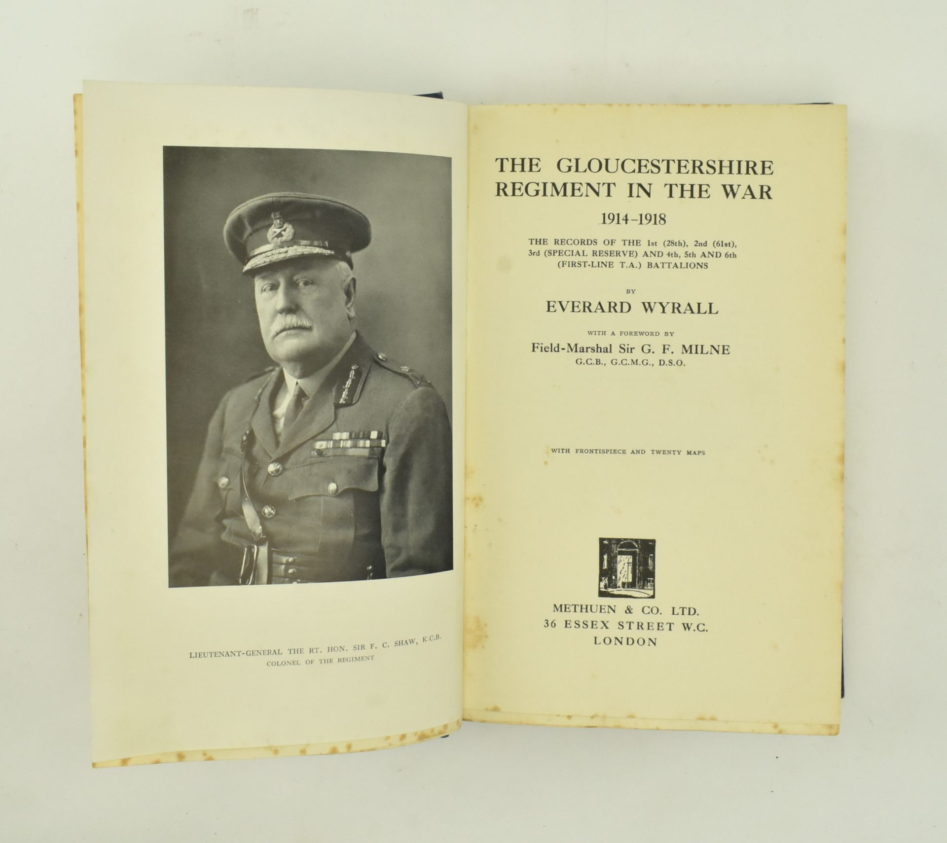 WWI INTEREST. COLLECTION OF SIX BOOKS ON THE GREAT WAR - Bild 7 aus 11