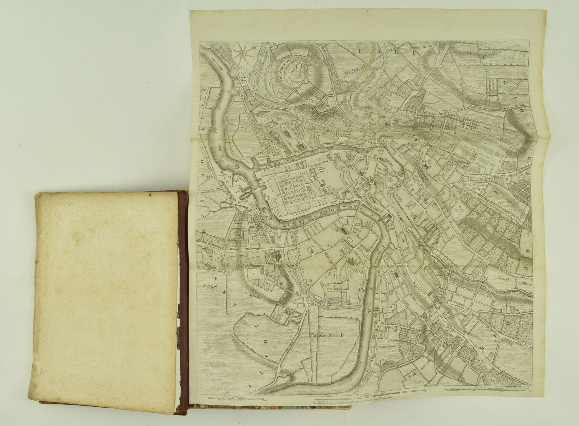 1789 THE HISTORY AND ANTIQUITIES OF THE CITY OF BRISTOL - Image 2 of 6