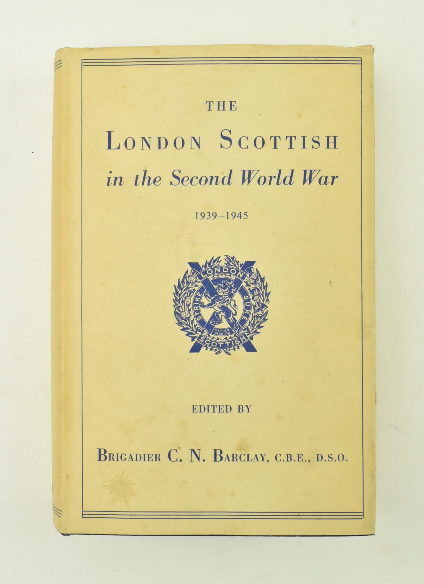 FIRST WORLD WAR. COLLECTION OF BOOKS ON SCOTTISH DIVISIONS - Bild 6 aus 9