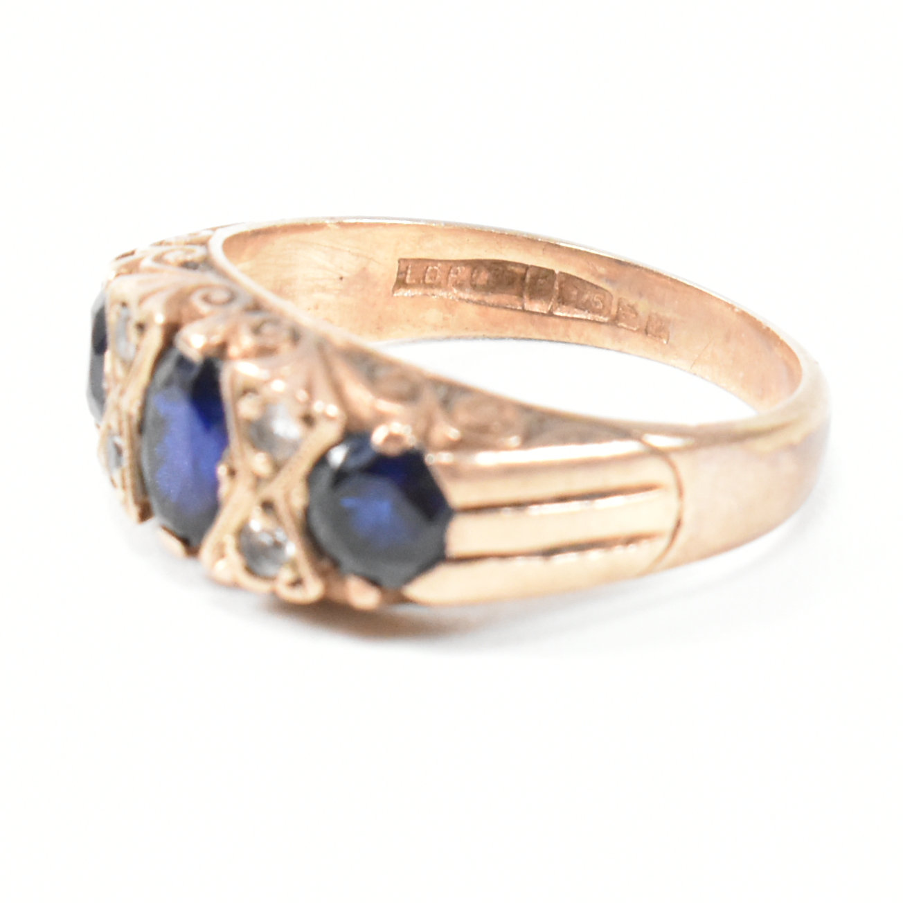 TWO HALLMARKED 9CT GOLD & GEM SET RINGS - Image 6 of 9