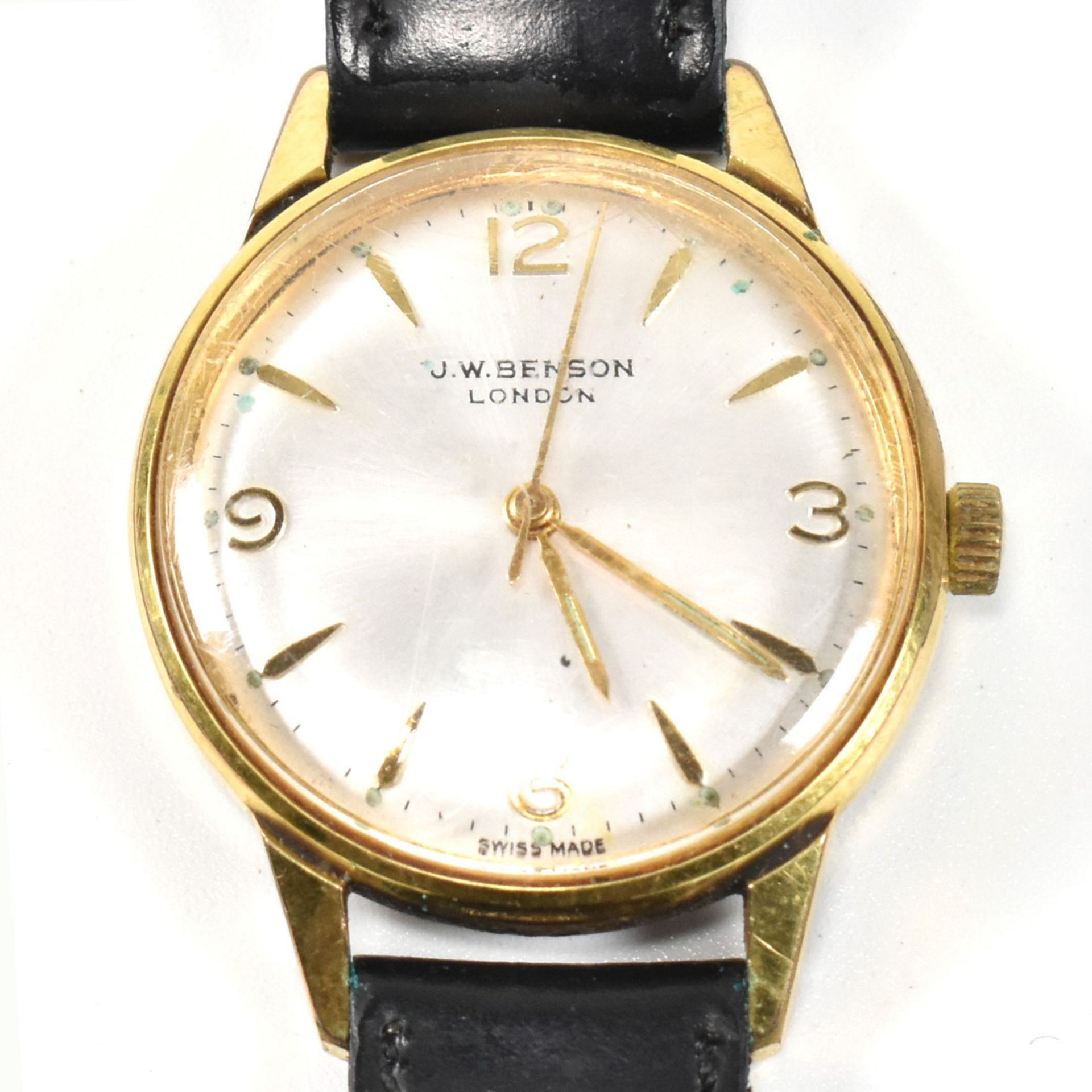 VINTAGE J W BENSON LONDON SWISS MADE WRISTWATCH