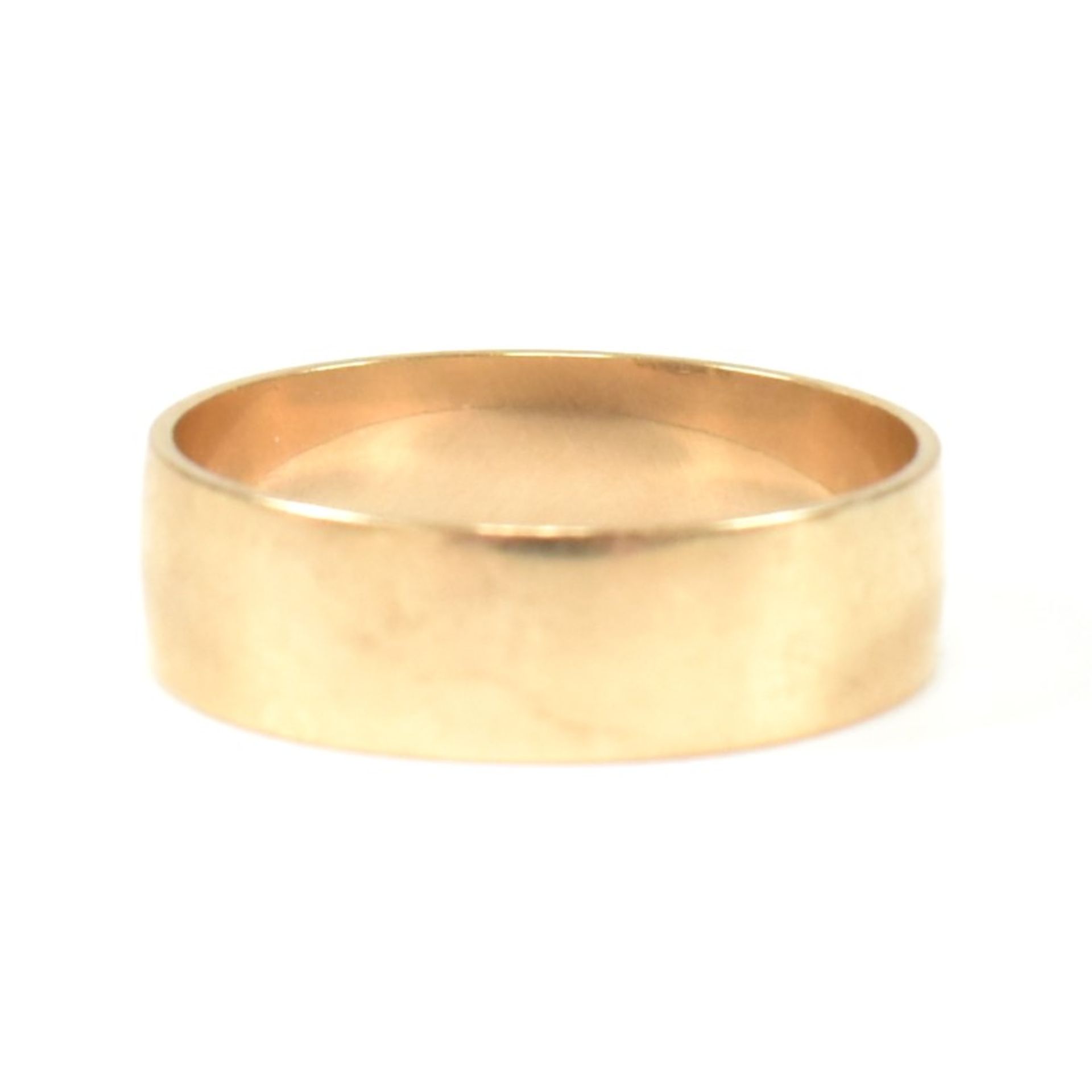 HALLMARKED 9CT GOLD BAND RING - Image 3 of 5