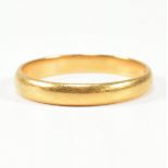 HALLMARKED 22CT GOLD BAND RING