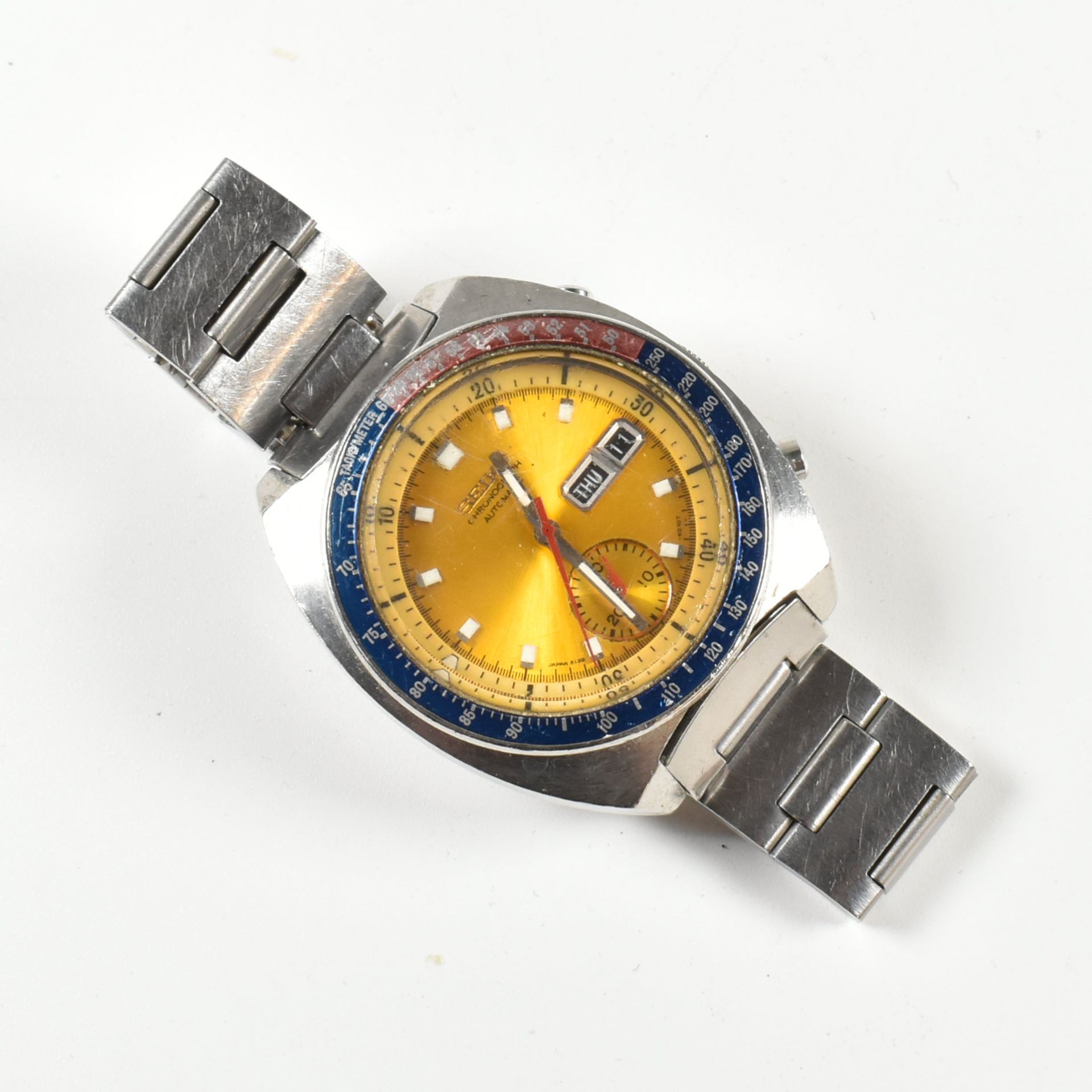 1970S VINTAGE SEIKO POGUE PEPSI DIAL CHRONOGRAPH WRISTWATCH - Image 2 of 6