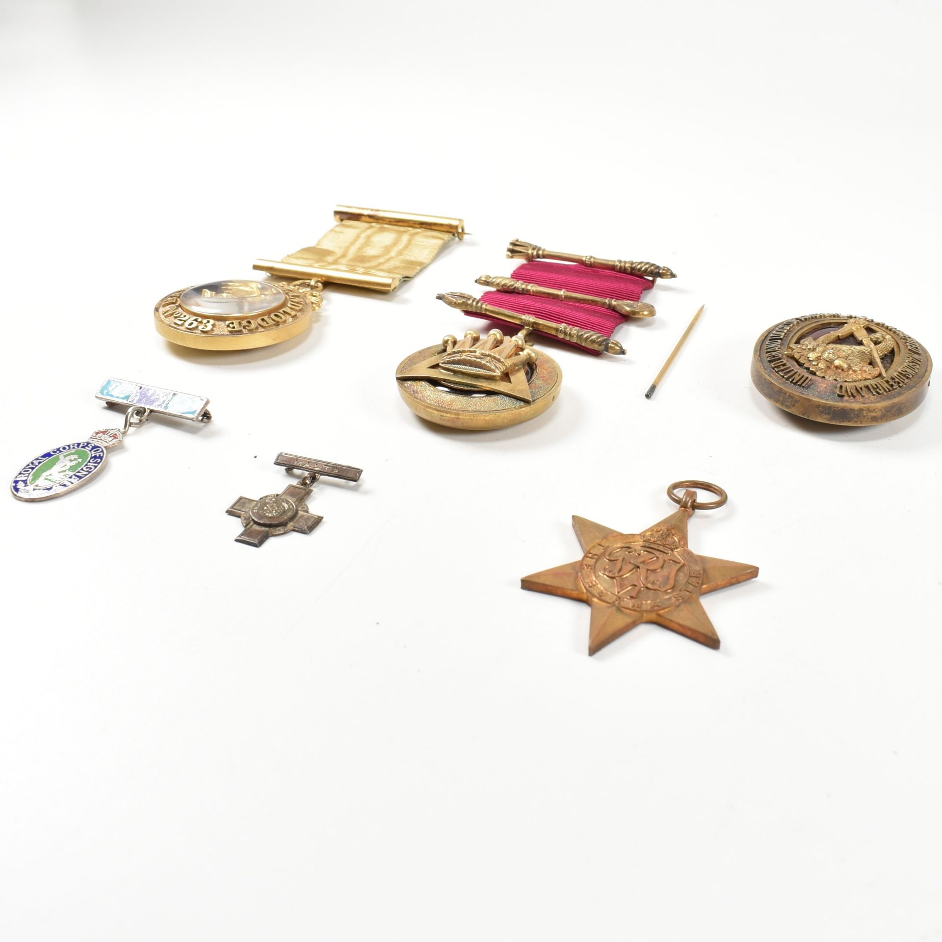 COLLECTION OF EARLY 20TH CENTURY MASONIC MEDALS - Image 11 of 11