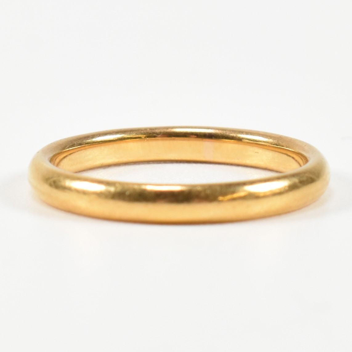 HALLMARKED 22CT GOLD BAND RING - Image 2 of 5