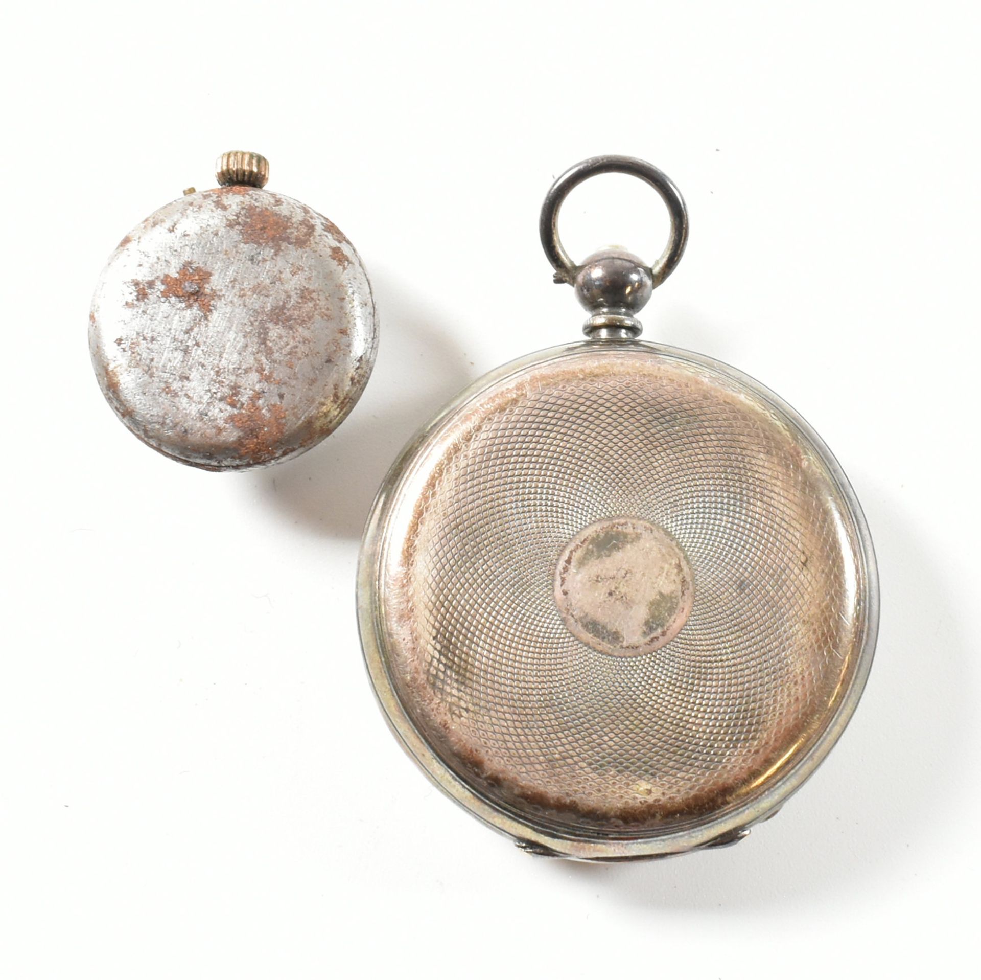 935 SILVER KENDAL & DENT SWISS SILVER POCKET WATCH - Image 2 of 5