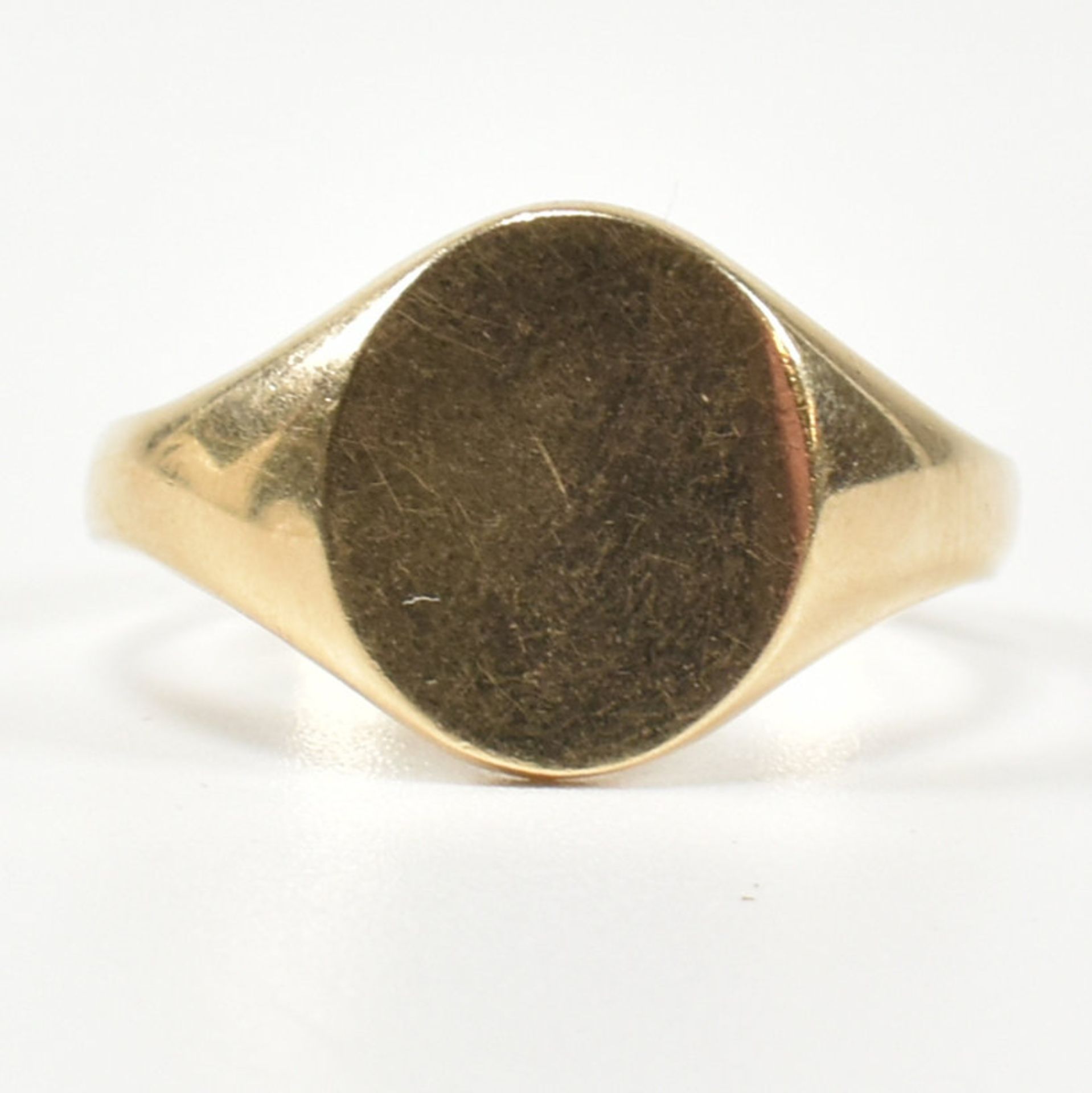 HALLMARKED 9CT GOLD SIGNET RING