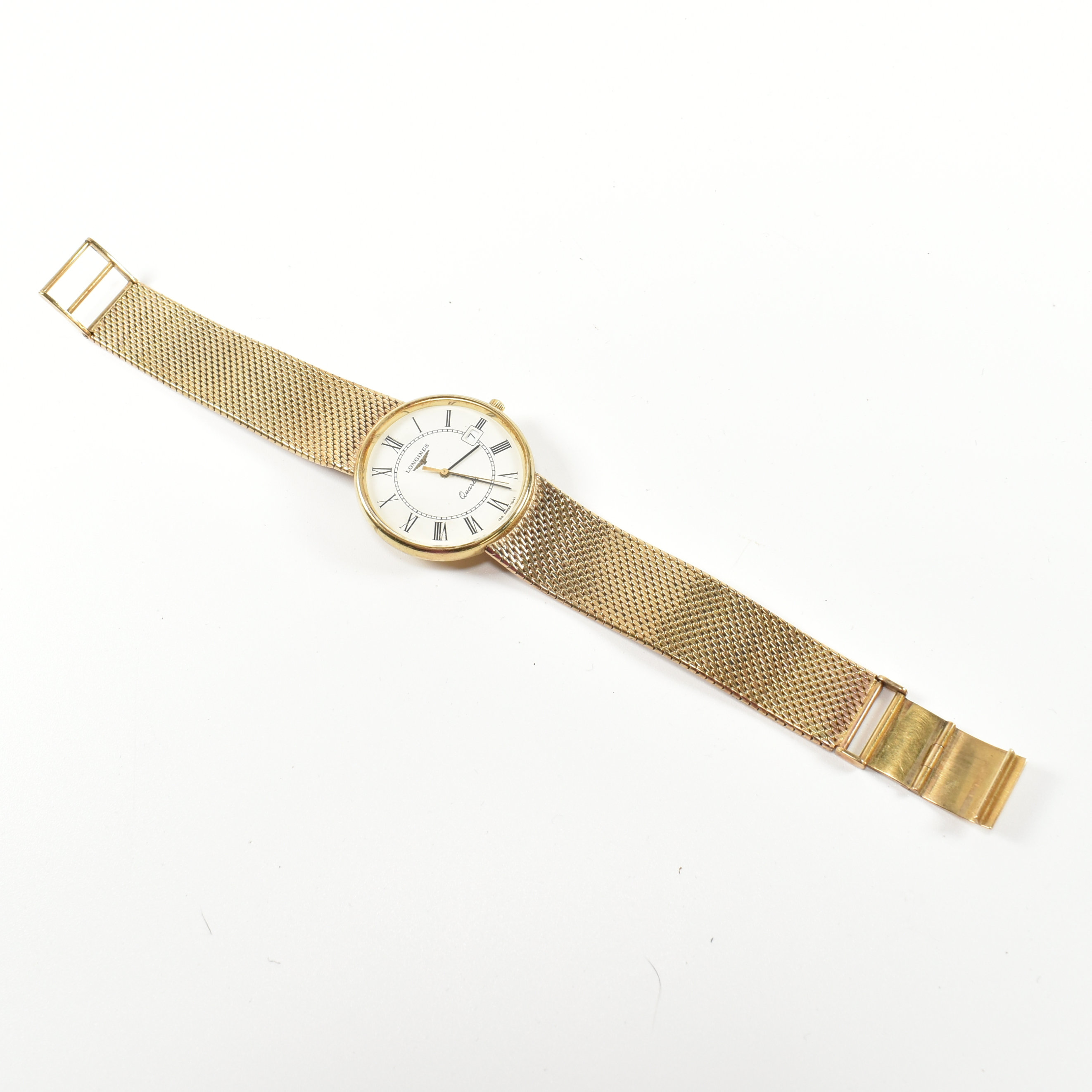 HALLMARKED 9CT GOLD QUARTZ LONGINES WRIST WATCH - Image 2 of 8