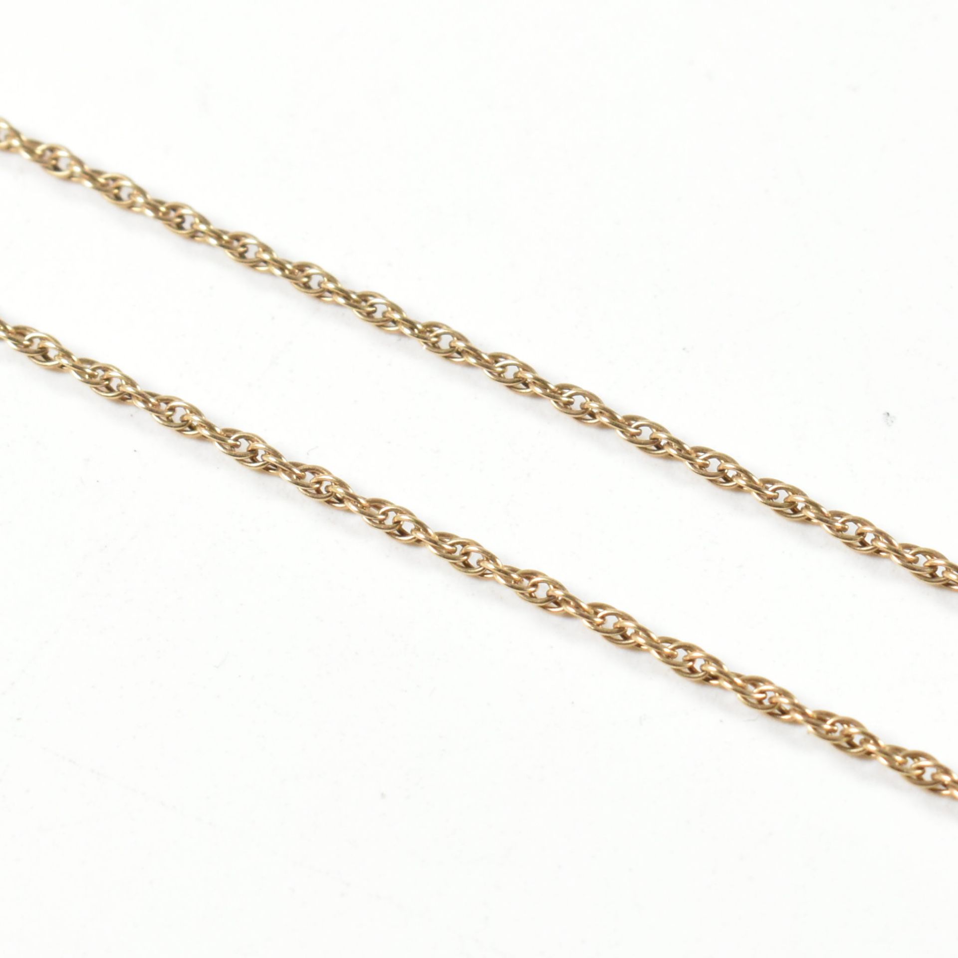 9CT GOLD SINGAPORE CHAIN NECKLACE