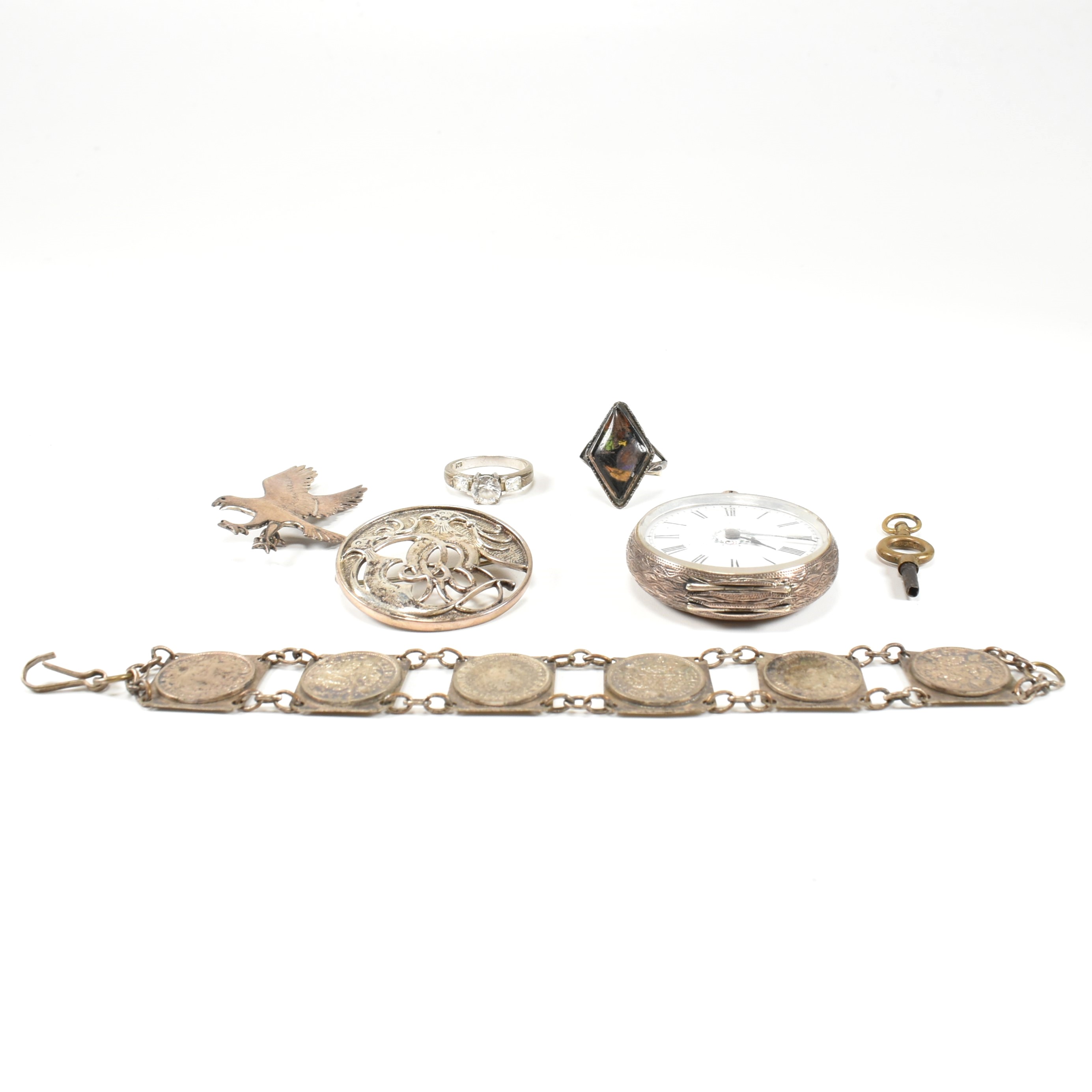 COLLECTION OF 925 SILVER JEWELLERY - Image 4 of 7