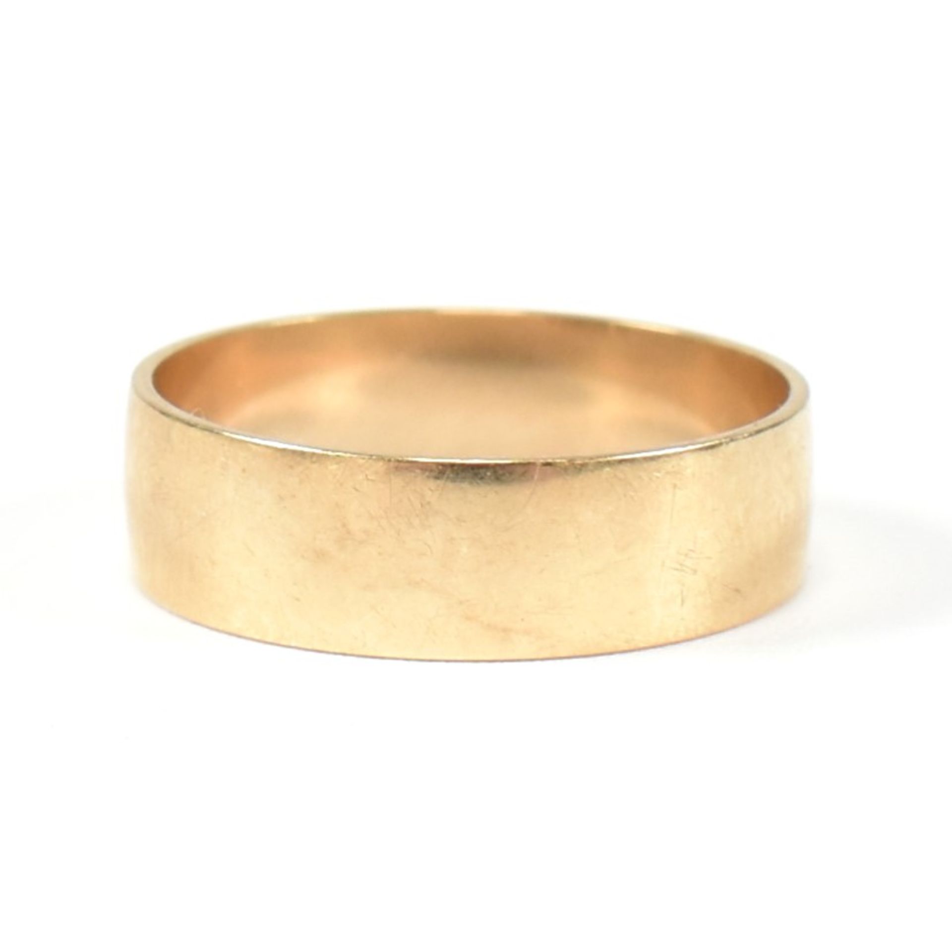 HALLMARKED 9CT GOLD BAND RING