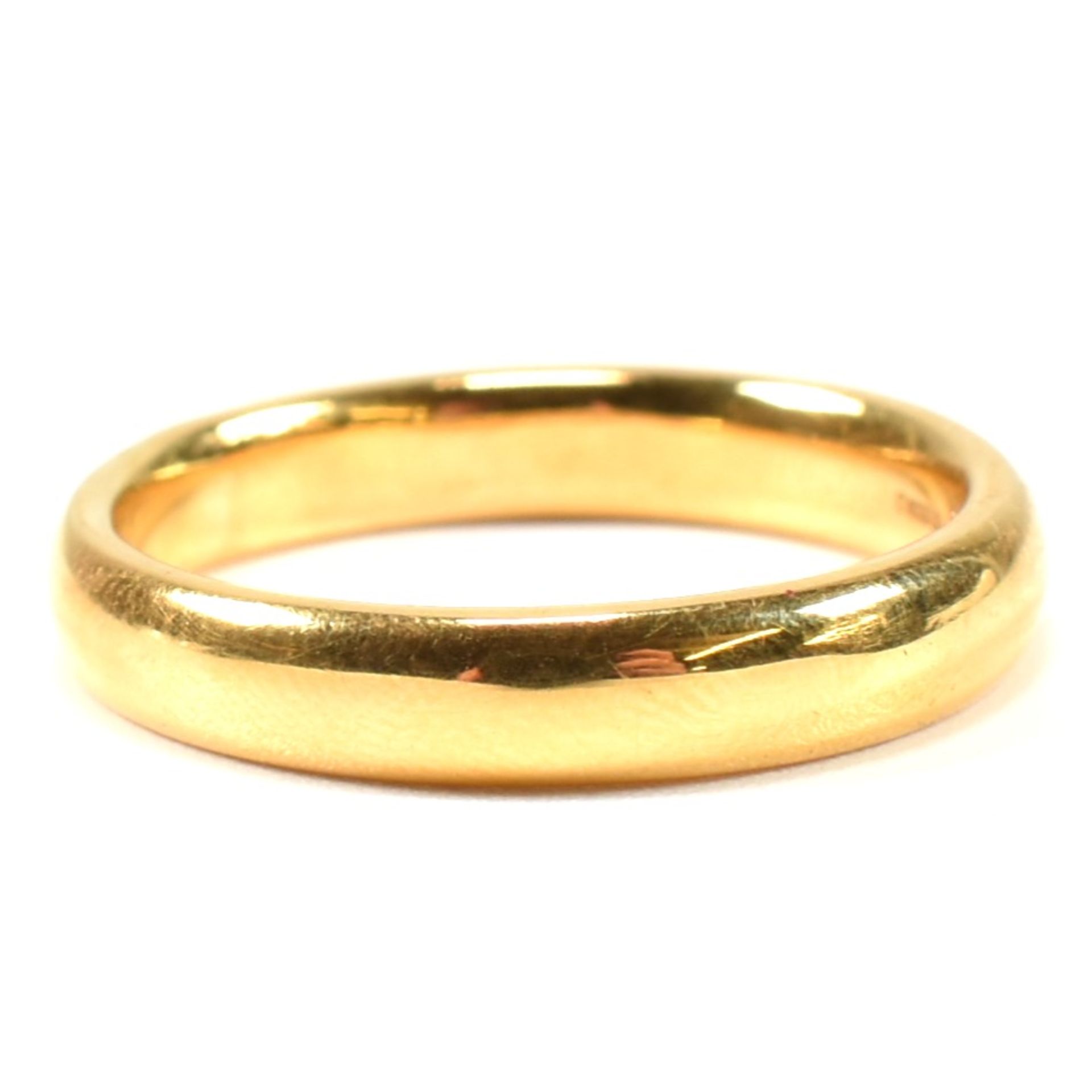 HALLMARKED 22CT GOLD BAND RING