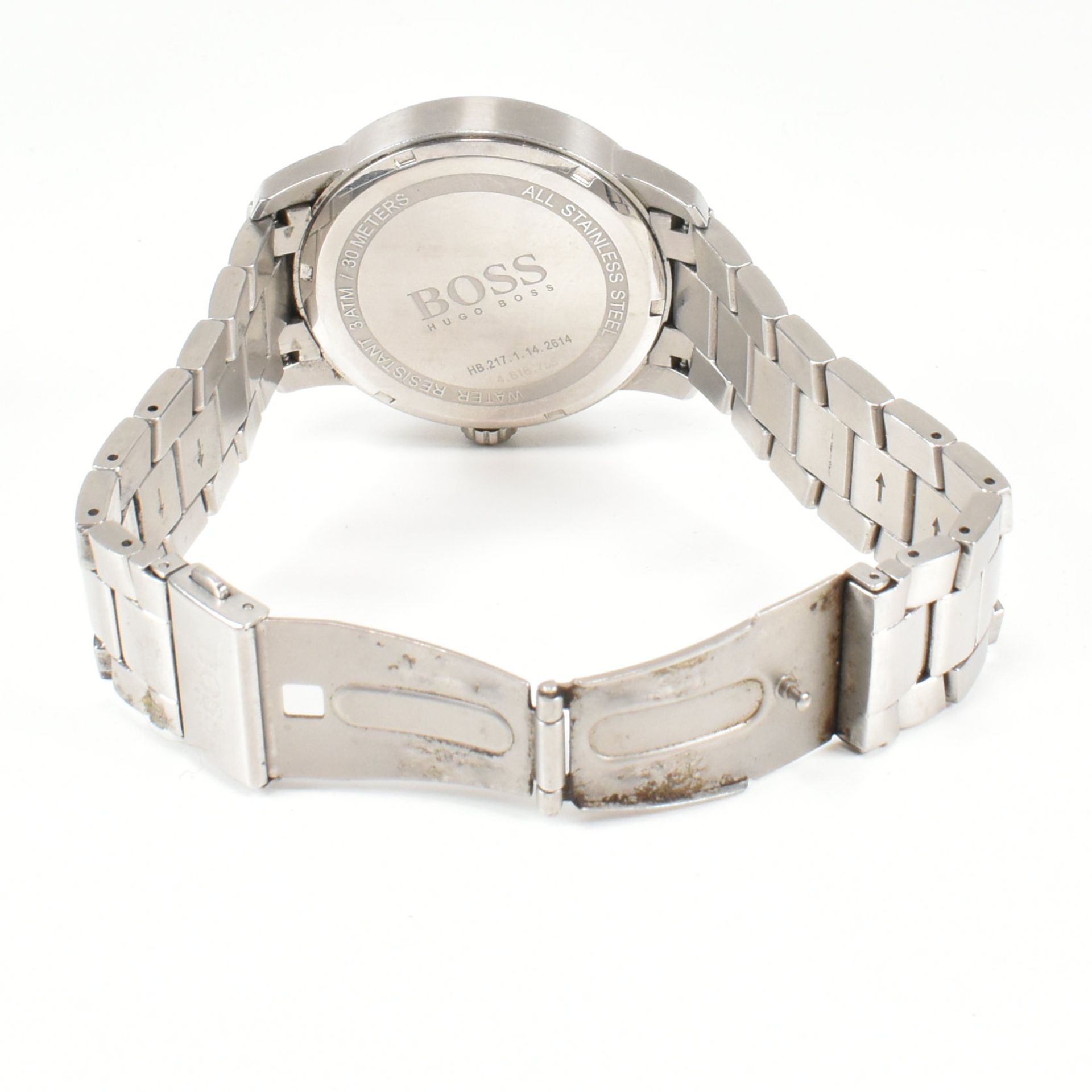 HUGO BOSS STAINLESS STEEL WRISTWATCH - Image 4 of 7