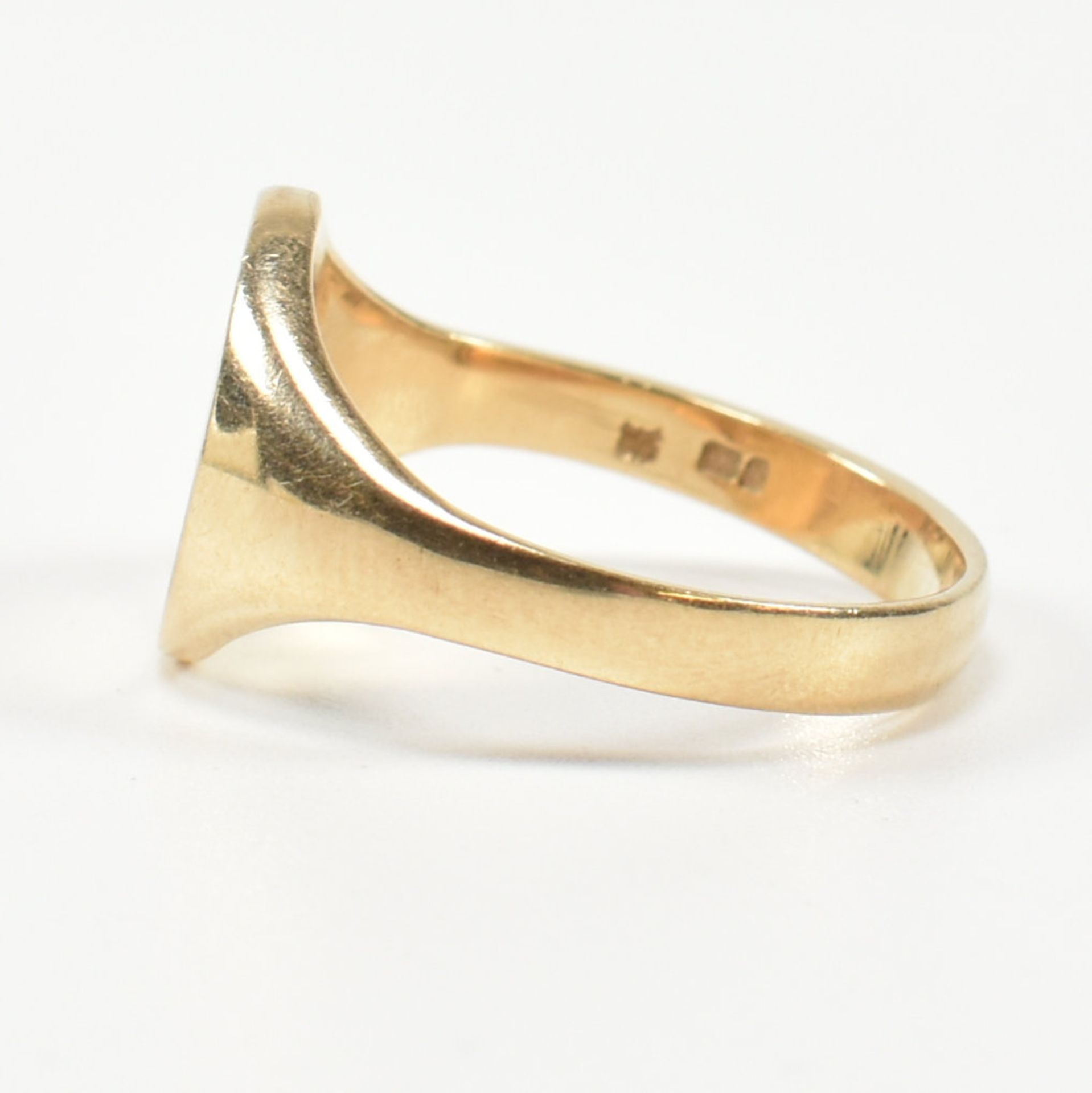 HALLMARKED 9CT GOLD SIGNET RING - Bild 7 aus 9