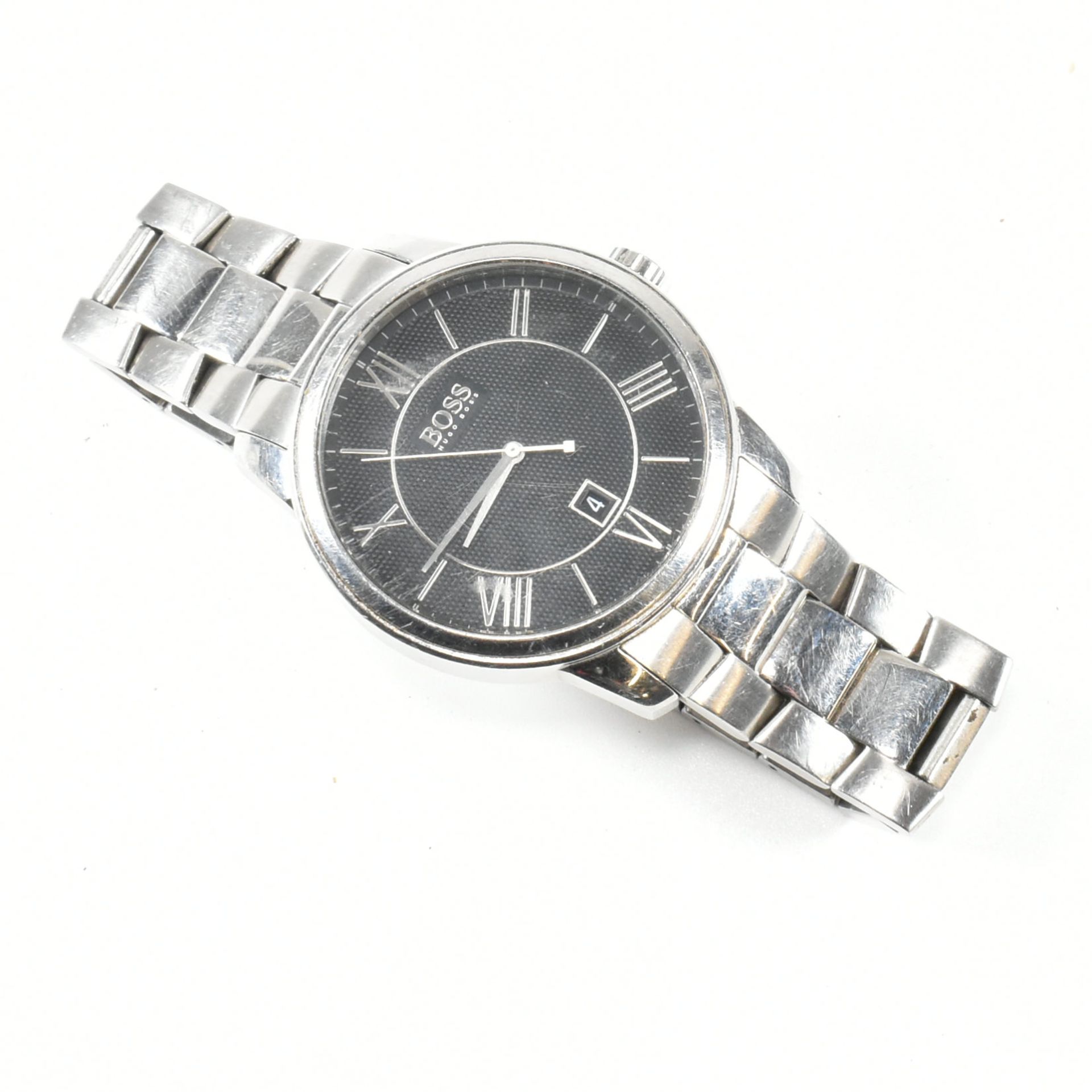 HUGO BOSS STAINLESS STEEL WRISTWATCH - Image 2 of 7