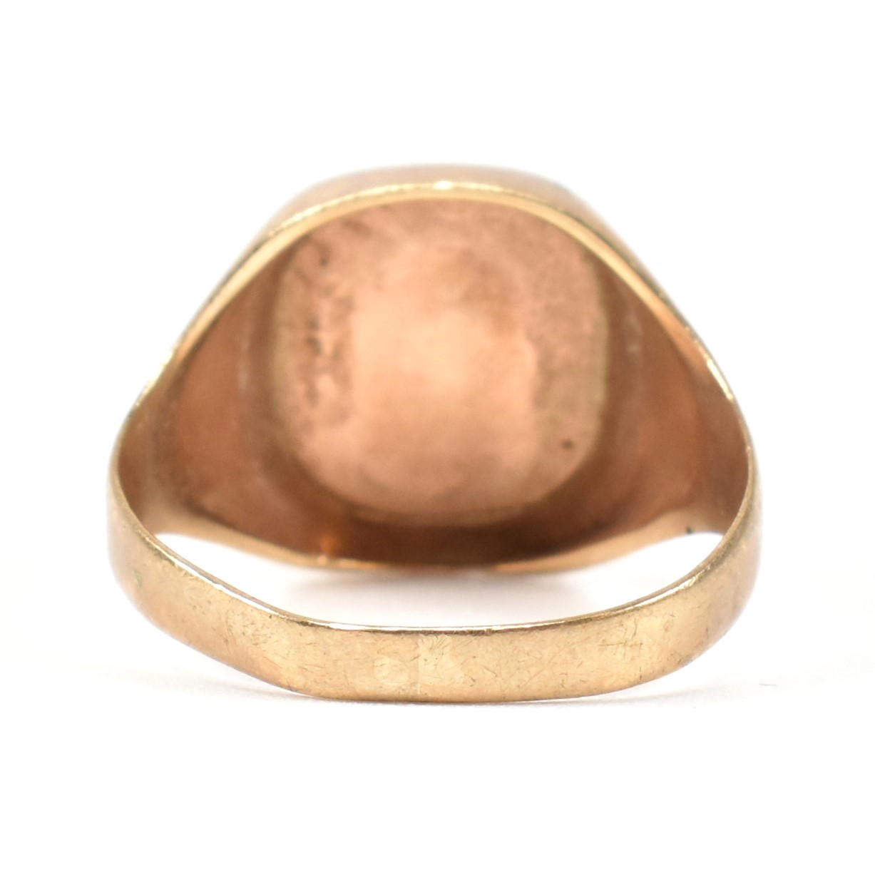 HALLMARKED 9CT GOLD ENGRAVED SIGNET RING - Image 5 of 9