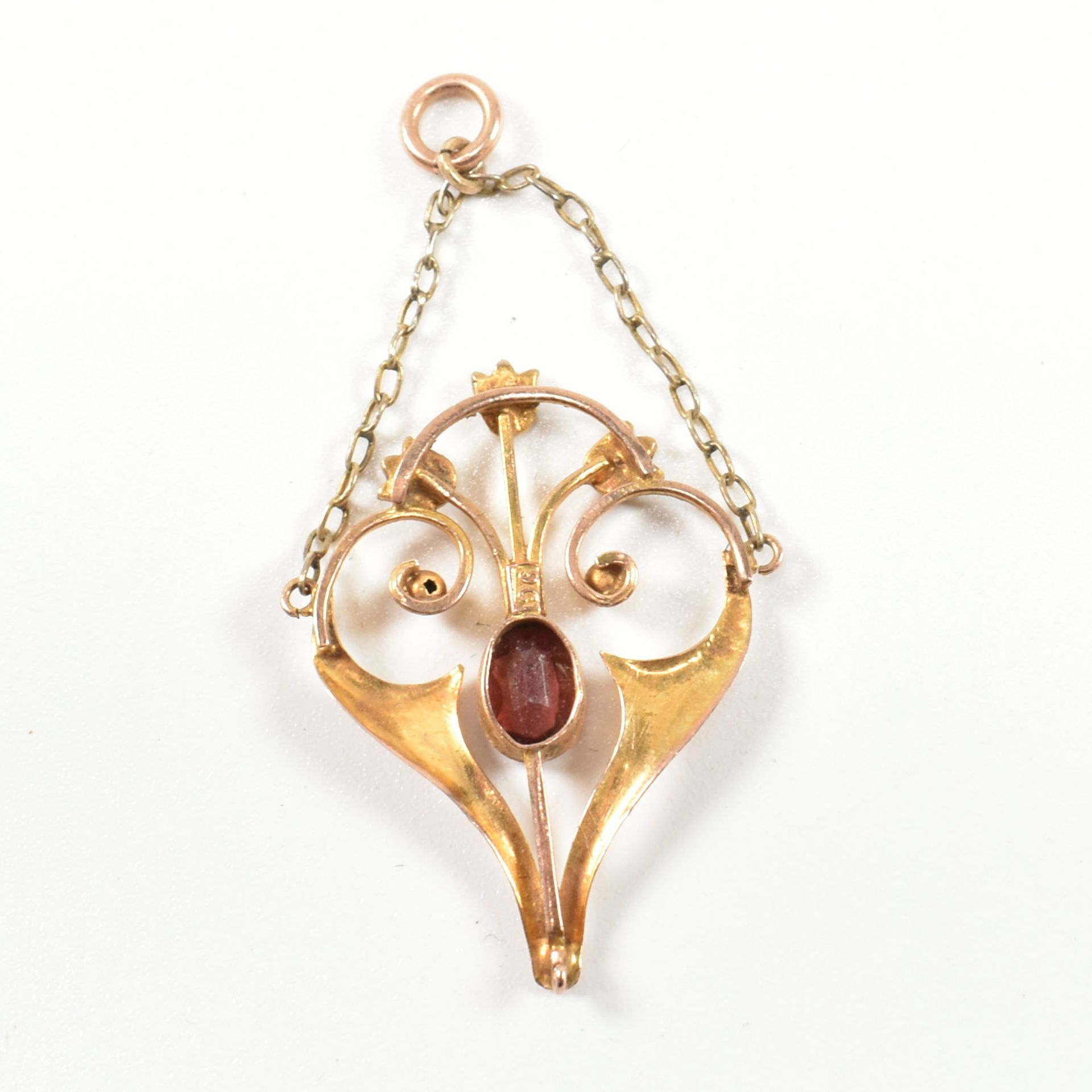 COLLECTION OF 9CT GOLD & GEM SET JEWELLERY - Image 7 of 7