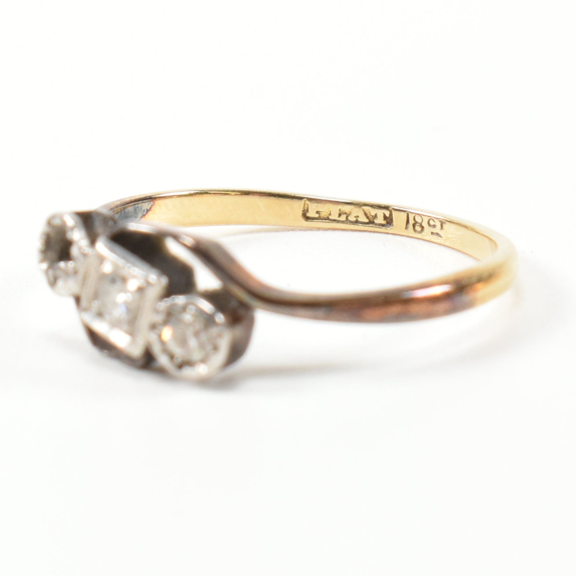 TWO 18CT GOLD & DIAMOND RINGS - Image 6 of 8