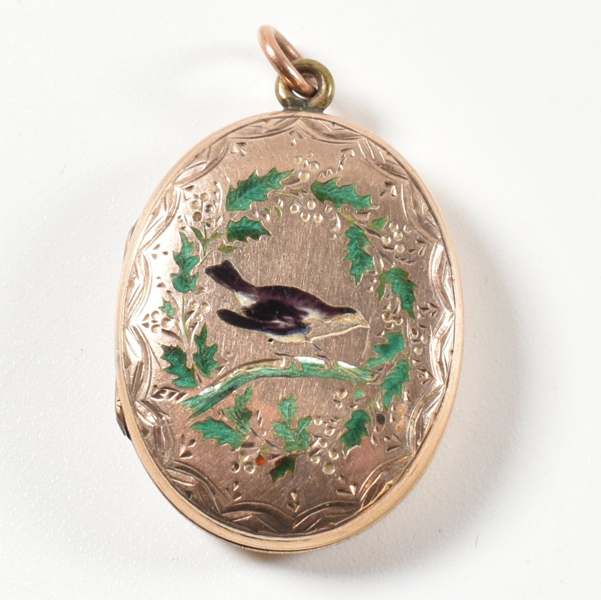 VICTORIAN LOCKET NECKLACE PENDANT - Image 6 of 6