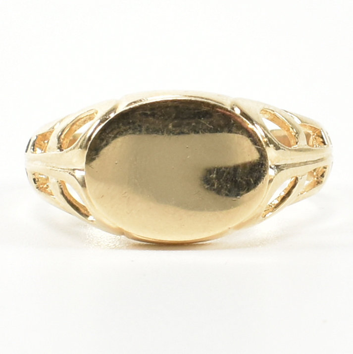 HALLMARKED 9CT GOLD SIGNET RING