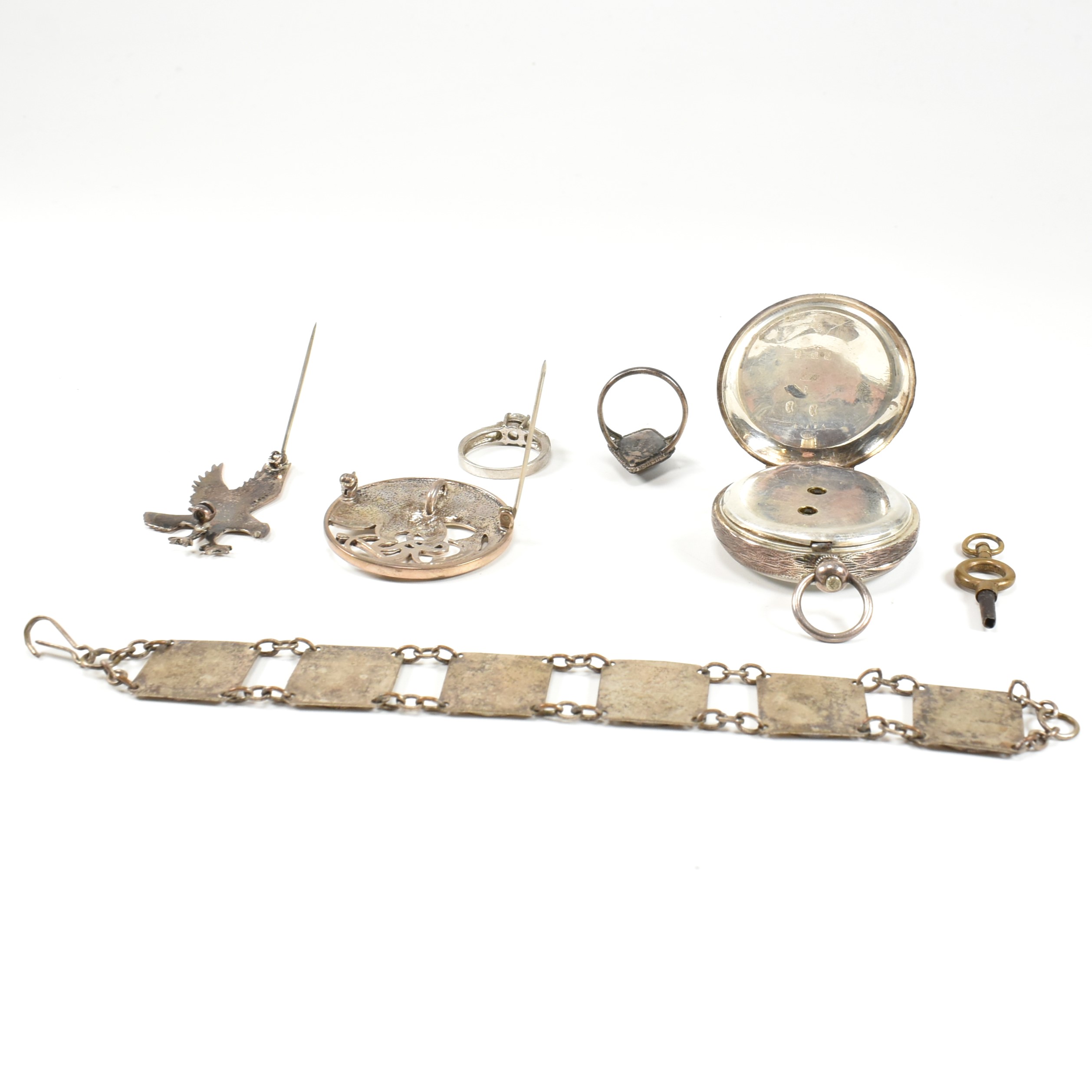 COLLECTION OF 925 SILVER JEWELLERY - Image 3 of 7