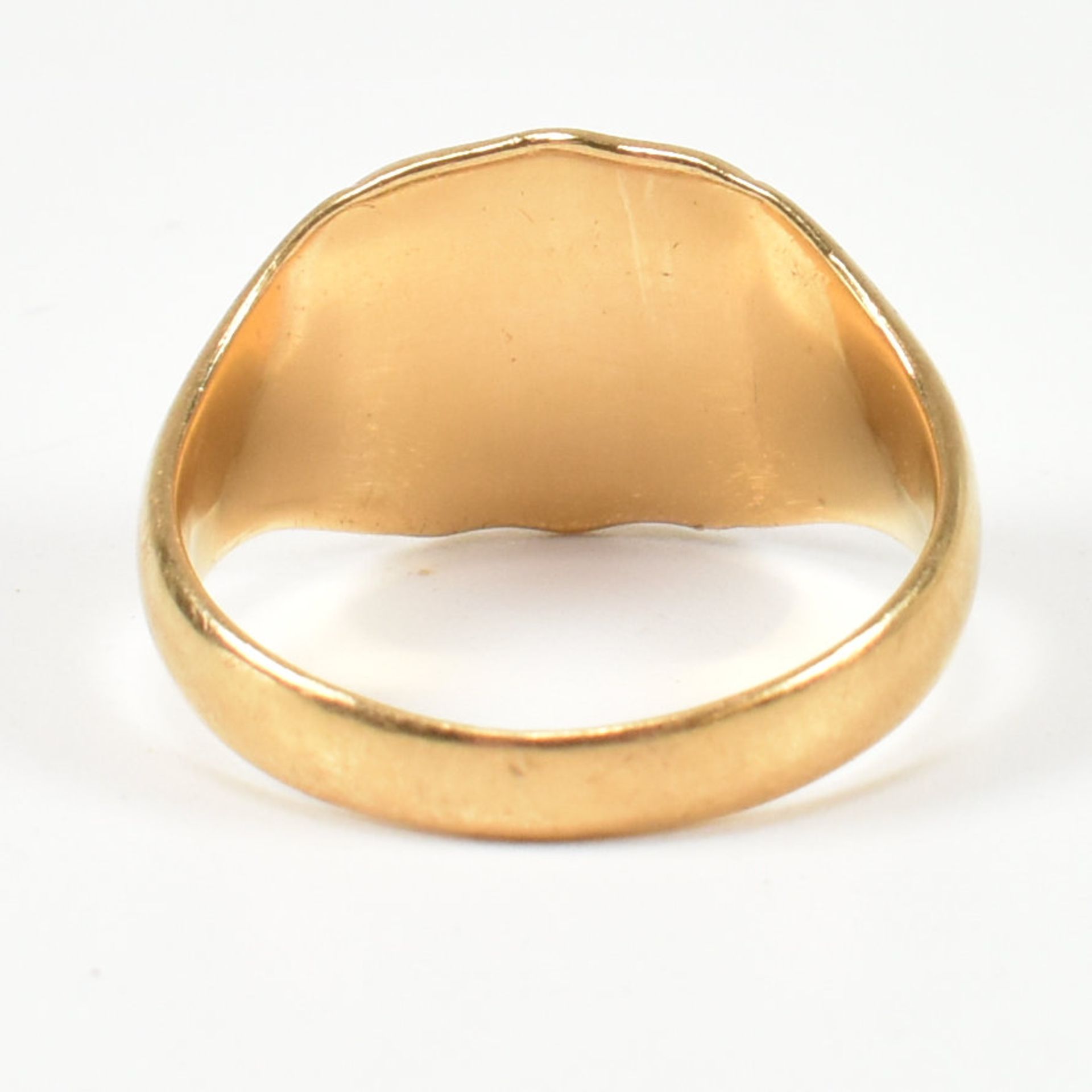 HALLMARKED 18CT GOLD SIGNET RING - Bild 4 aus 8