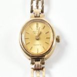 VINTAGE HALLMARKED 9CT GOLD MARVIN REVUE WRISTWATCH