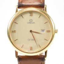 18CT GOLD OMEGA DE VILLE WRIST WATCH