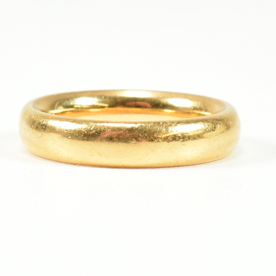 HALLMARKED 22CT GOLD BAND RING - Image 2 of 6