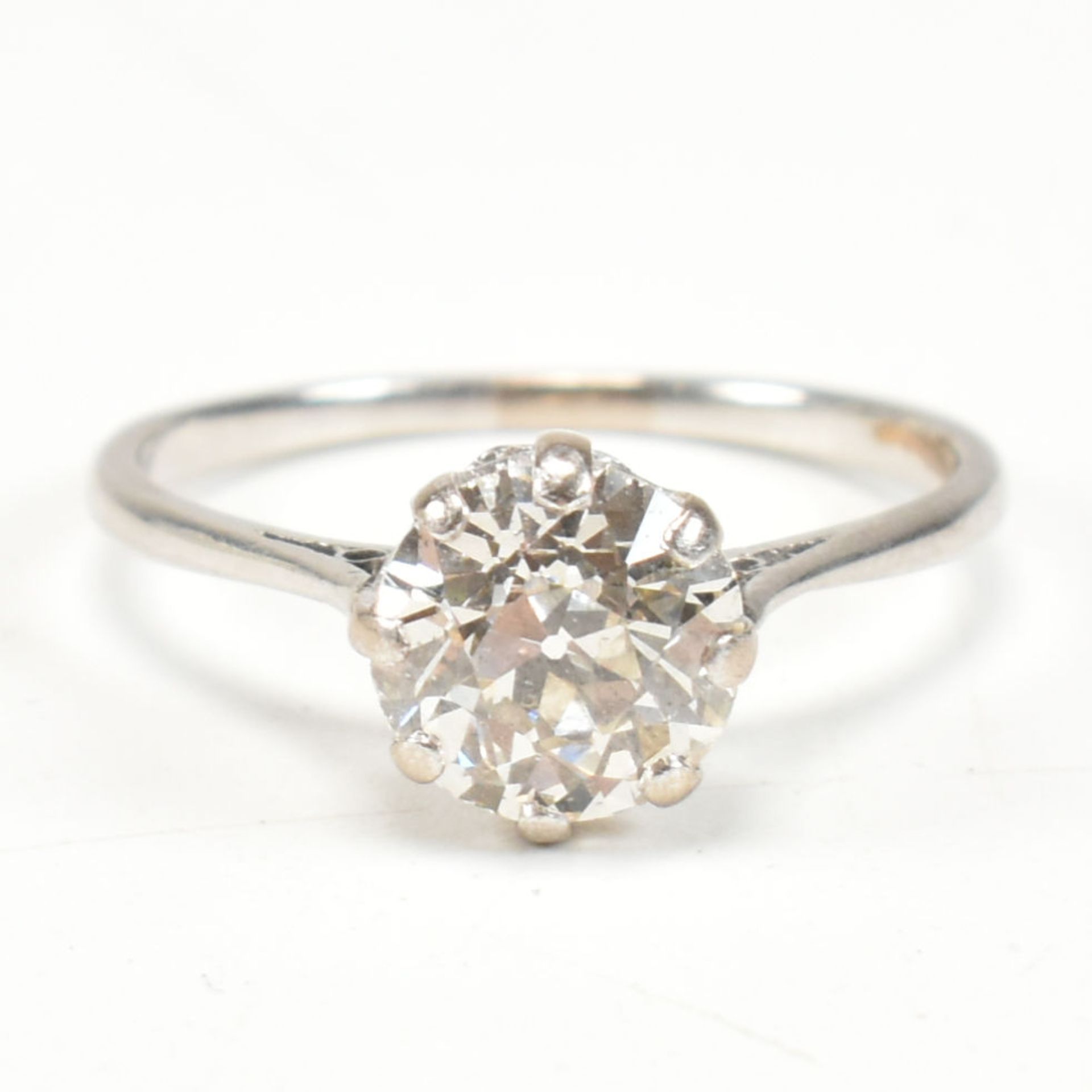 1930S 1.7CT DIAMOND SOLITAIRE RING