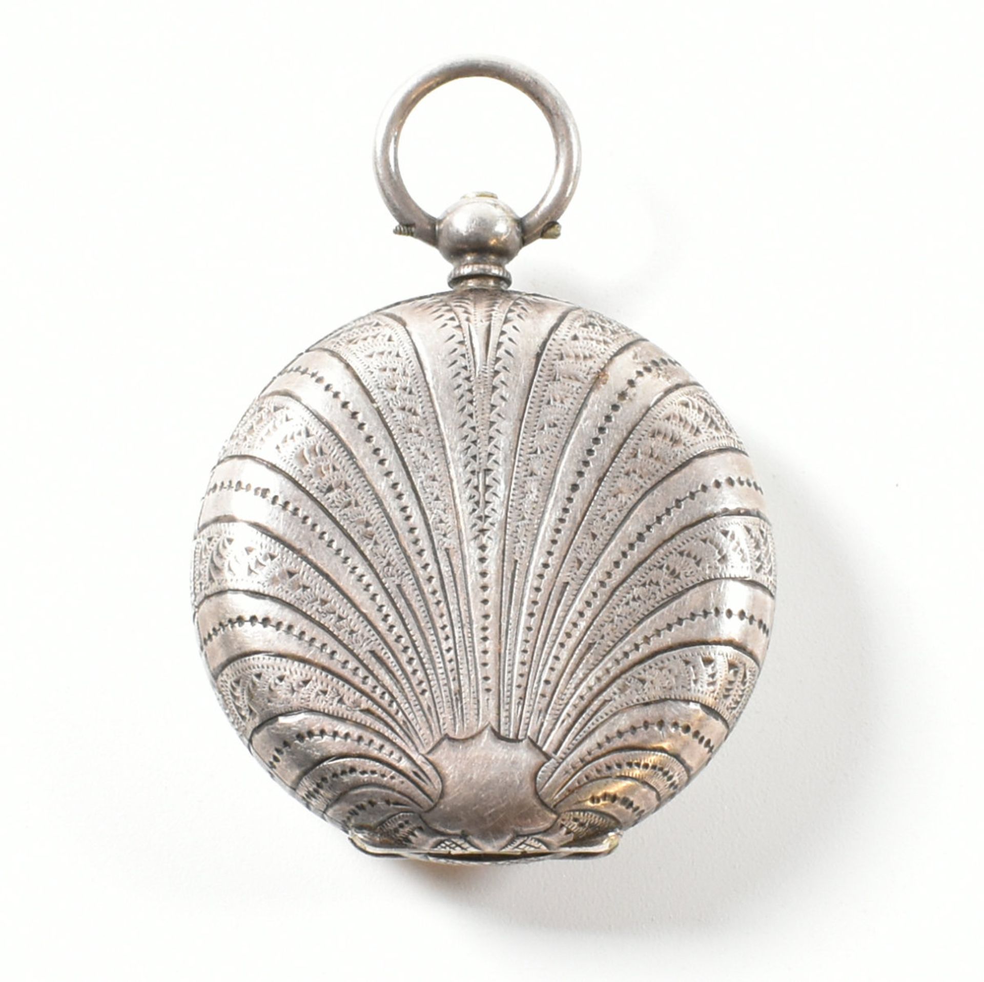 HALLMARKED SILVER R. SHOWERING OF BRISTOL FOB POCKET WATCH - Image 2 of 6