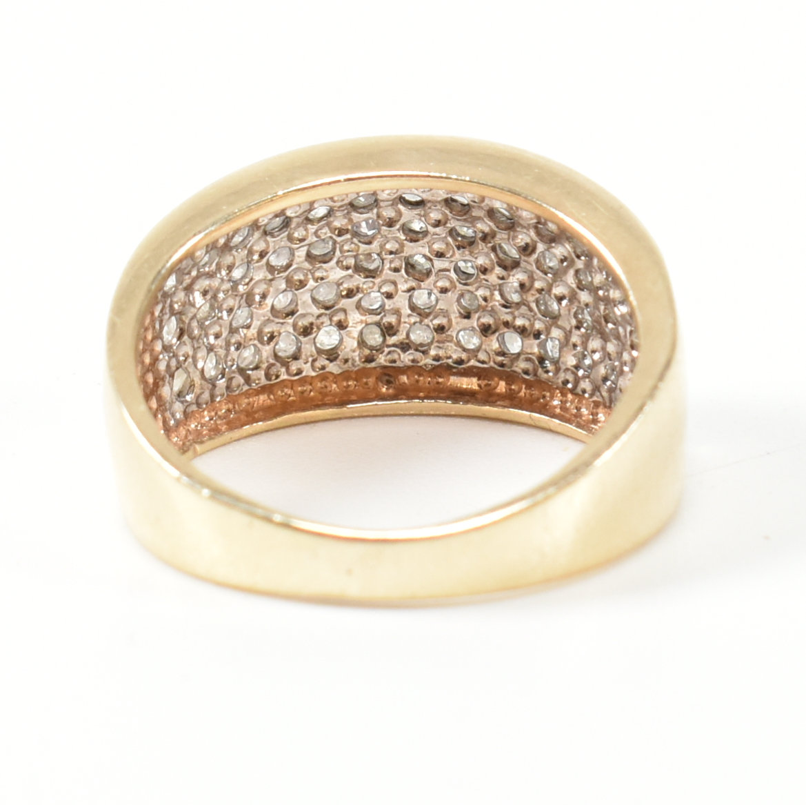 HALLMARKED 9CT GOLD & DIAMOND RING - Image 4 of 8