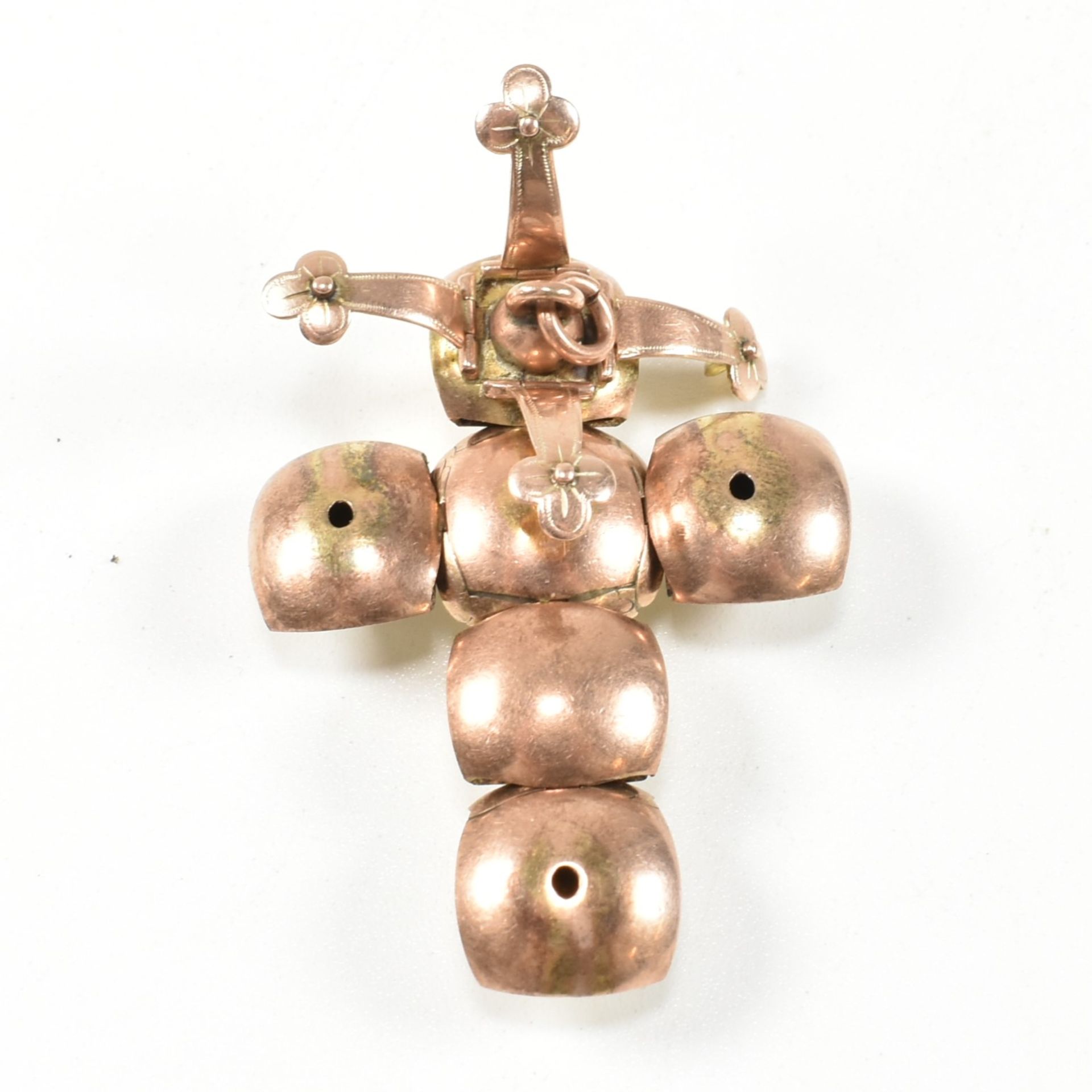 EARLY 20TH CENTURY MASONIC BALL PENDANT - Bild 5 aus 6