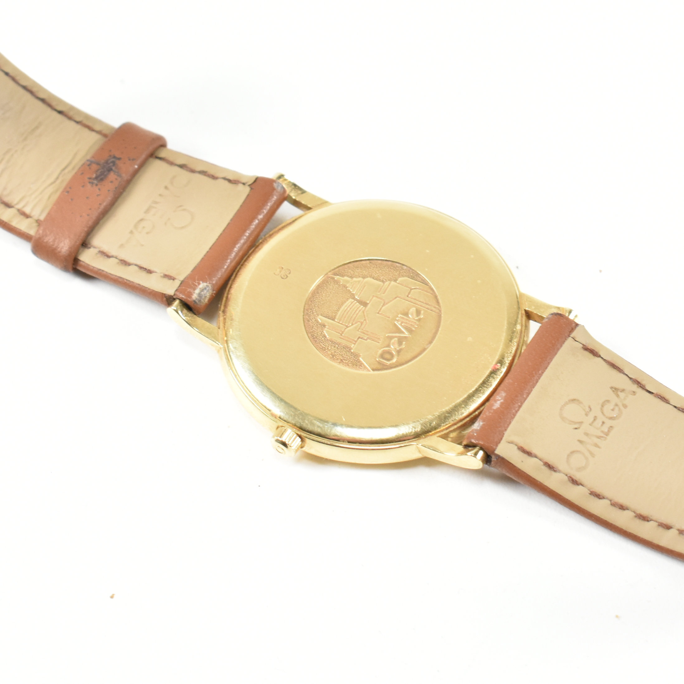 18CT GOLD OMEGA DE VILLE WRIST WATCH - Image 5 of 7