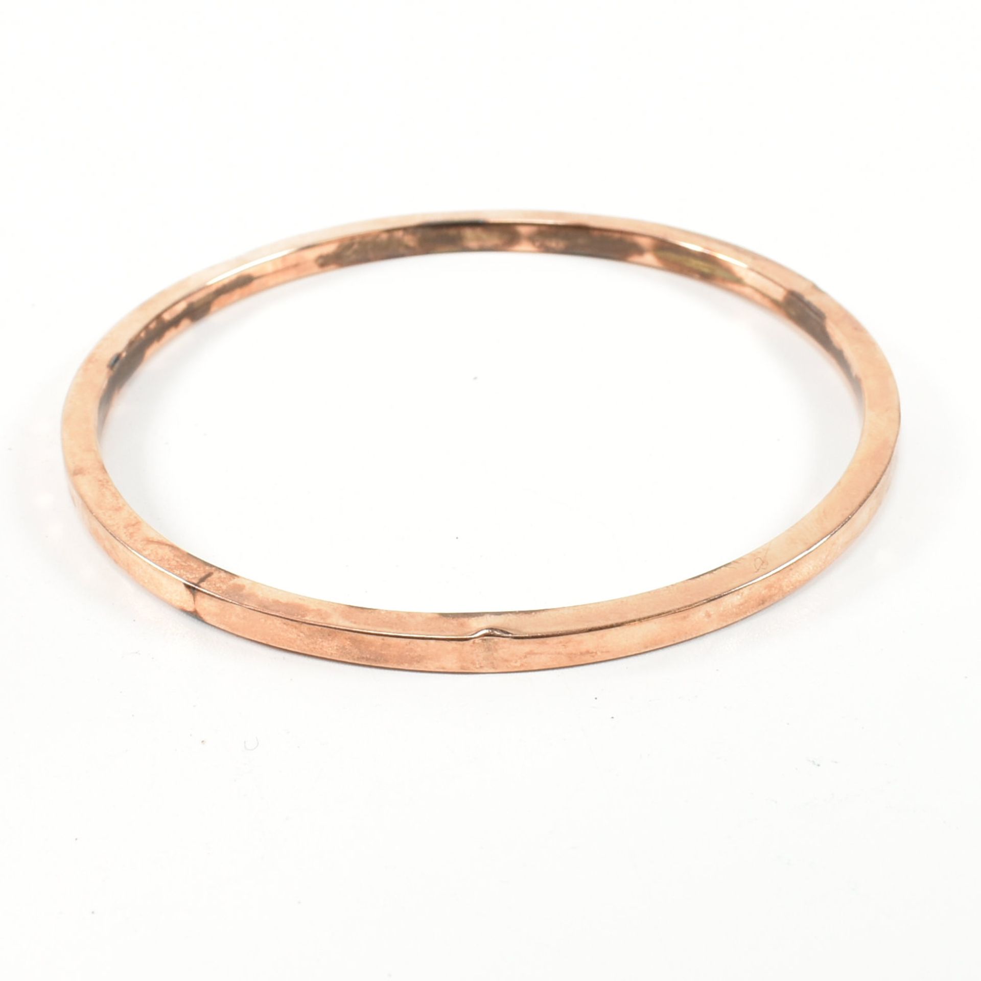 HALLMARKED 9CT ROSE GOLD BANGLE - Bild 7 aus 7