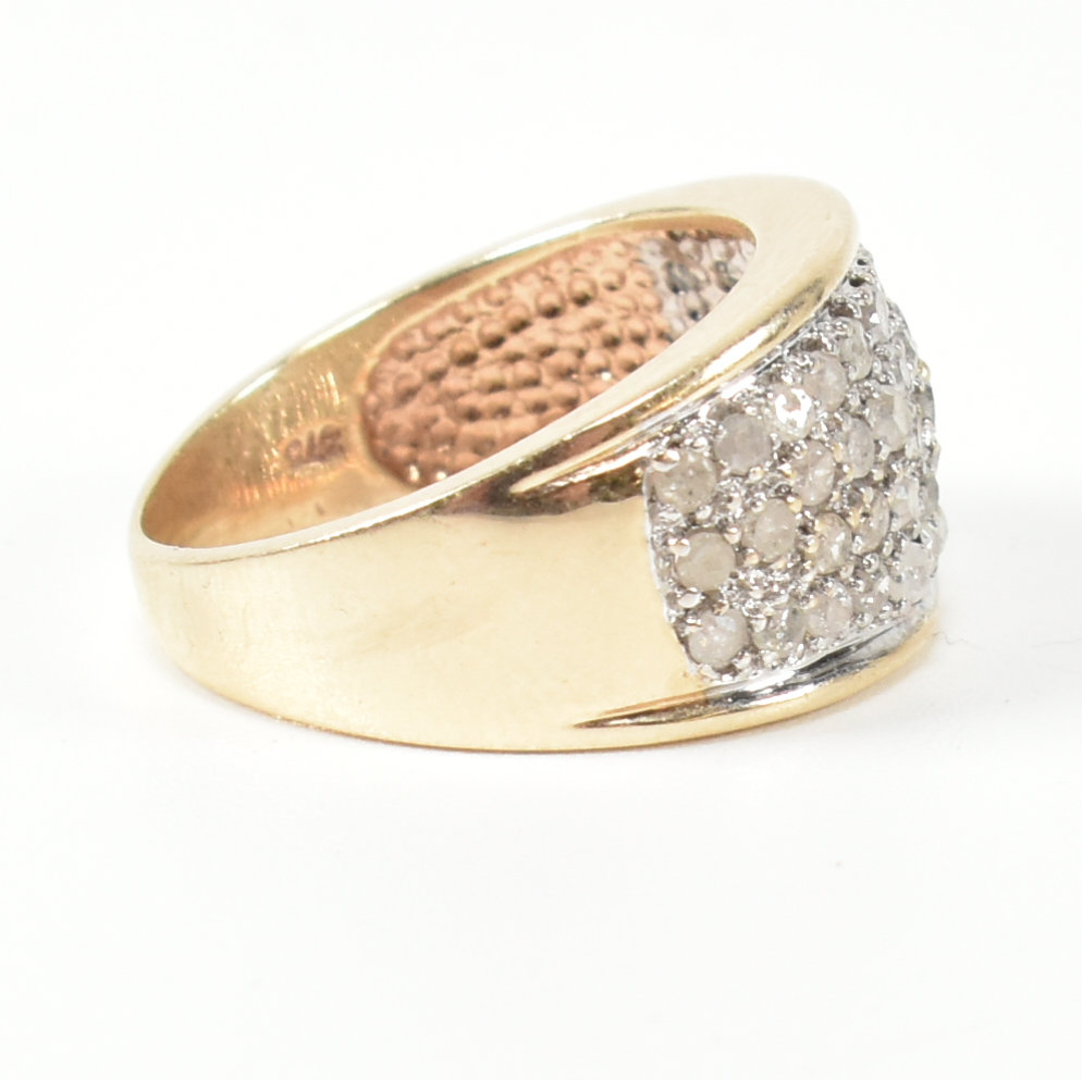 HALLMARKED 9CT GOLD & DIAMOND RING - Image 2 of 8