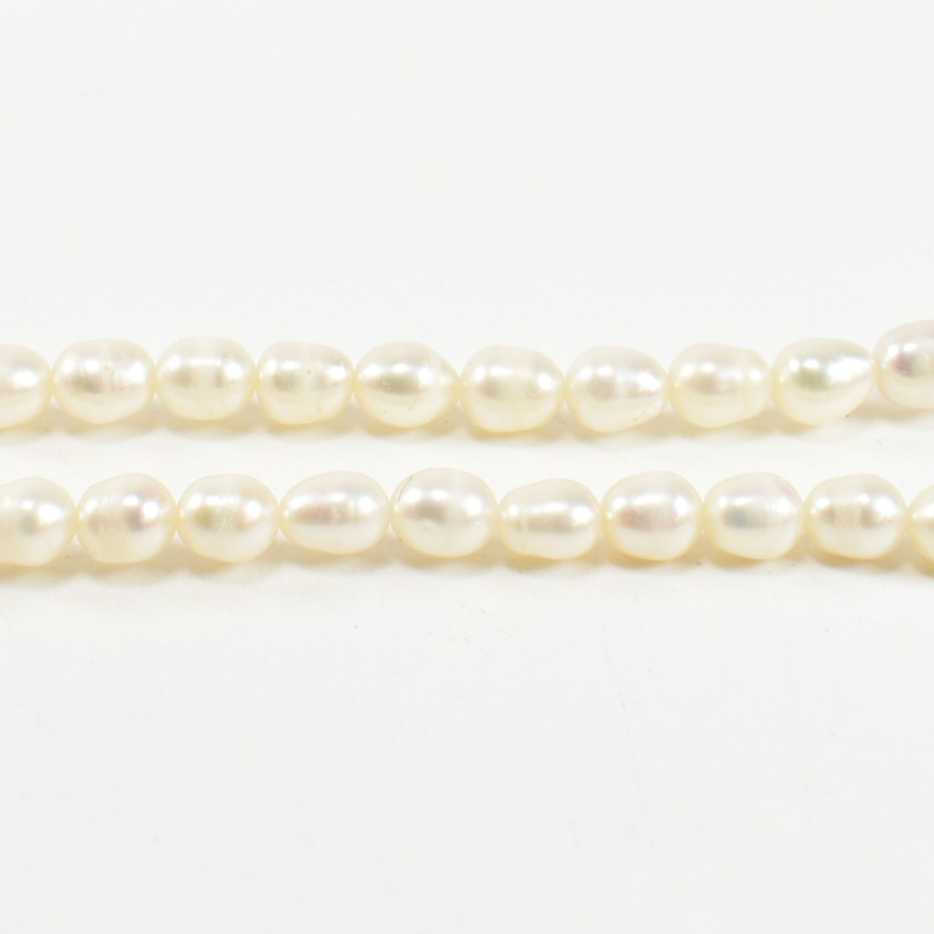 9CT GOLD & CULTURED PEARL NECKLACE - Image 4 of 4