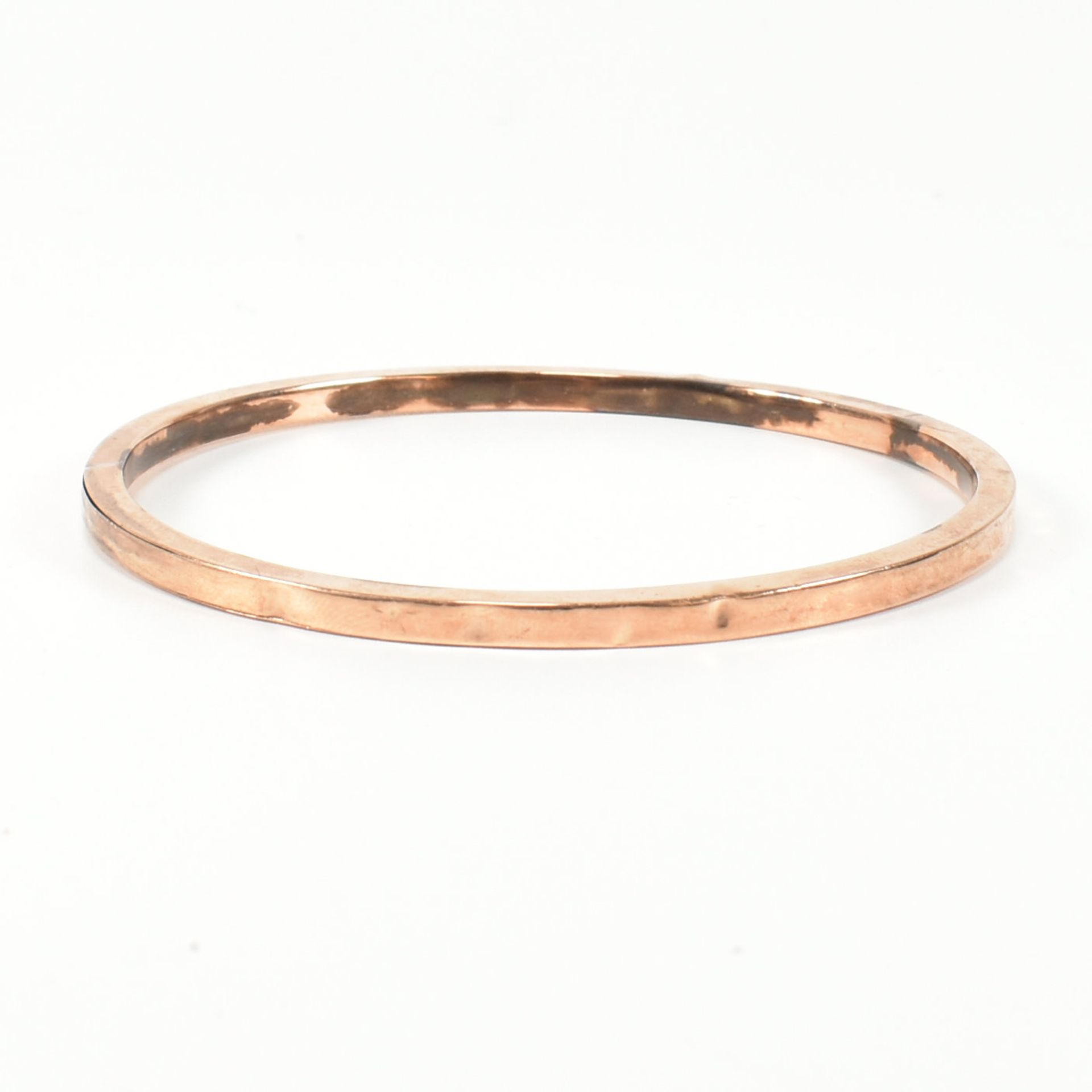 HALLMARKED 9CT ROSE GOLD BANGLE - Bild 4 aus 7