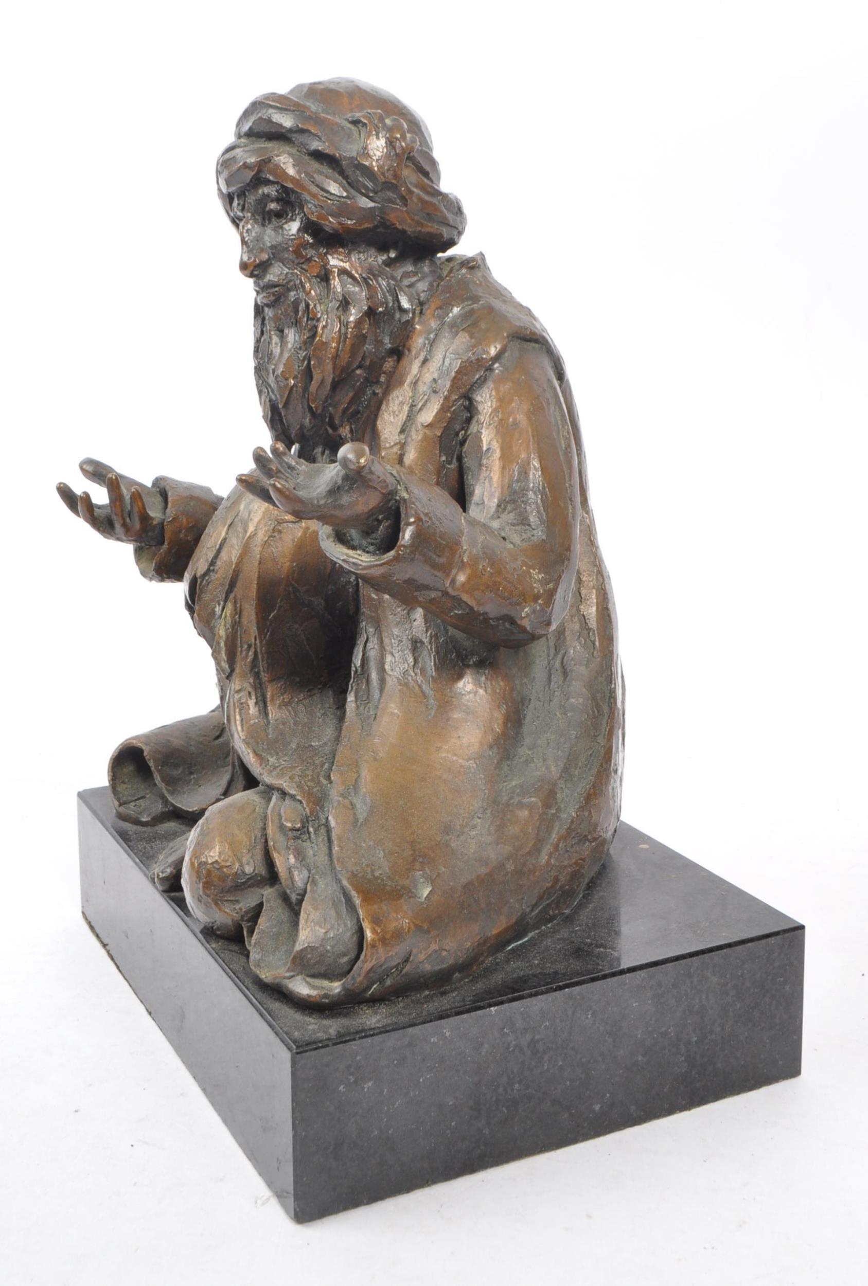 EARLY 20TH CENTURY BRONZE FIGURE - Image 2 of 5