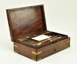 19TH CENTURY 1830S NEWMAN OF SOHO PAINT BOX