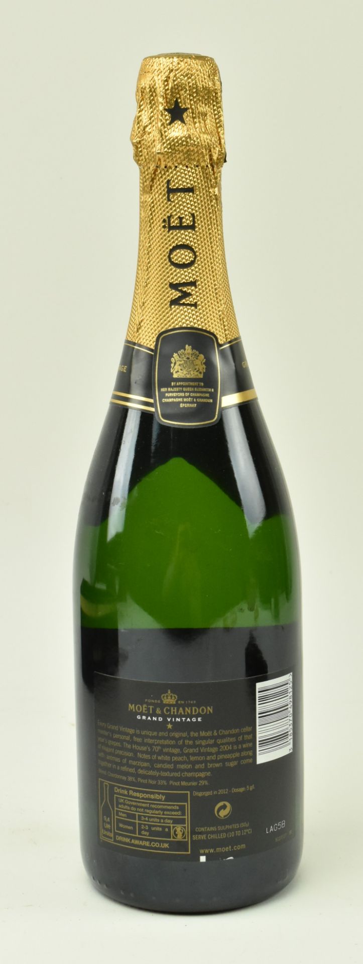 MOET & CHANDON CHAMPAGNE 2004 GRAND VINTAGE, BOXED - Image 6 of 9