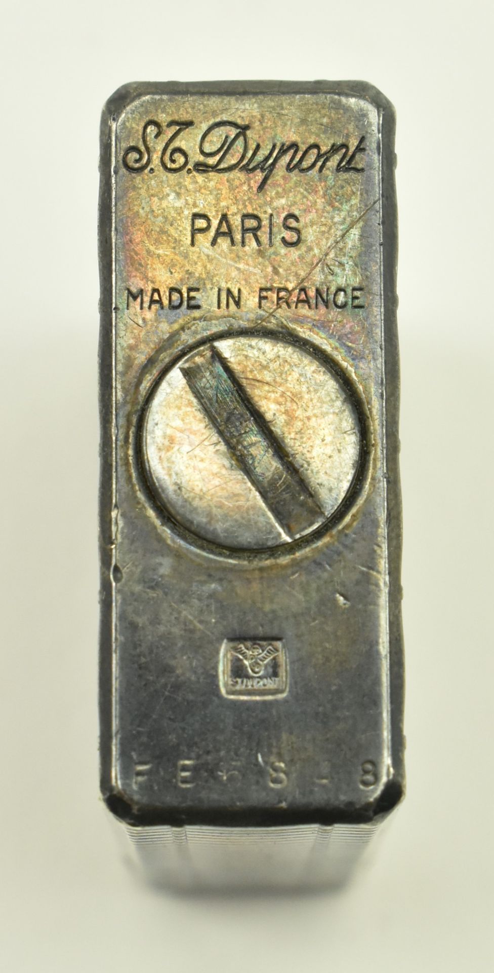 20TH CENTURY DUPONT SILVER PLATED CIGARETTE LIGHTER - Image 4 of 4