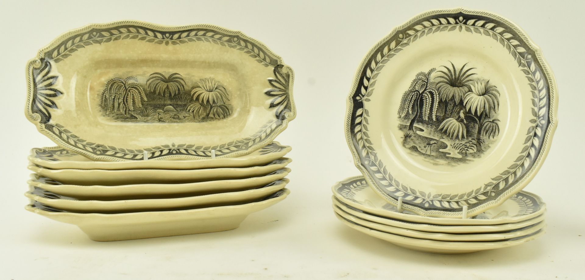 ARTHUR PERCY - EXOTICA - EARLY 20TH CENTURY PART DINNER SERVICE - Image 4 of 13