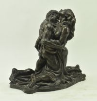 RONALD CAMERON (B. 1930) - LIMITED ED BRONZE OF FIGURED NUDES